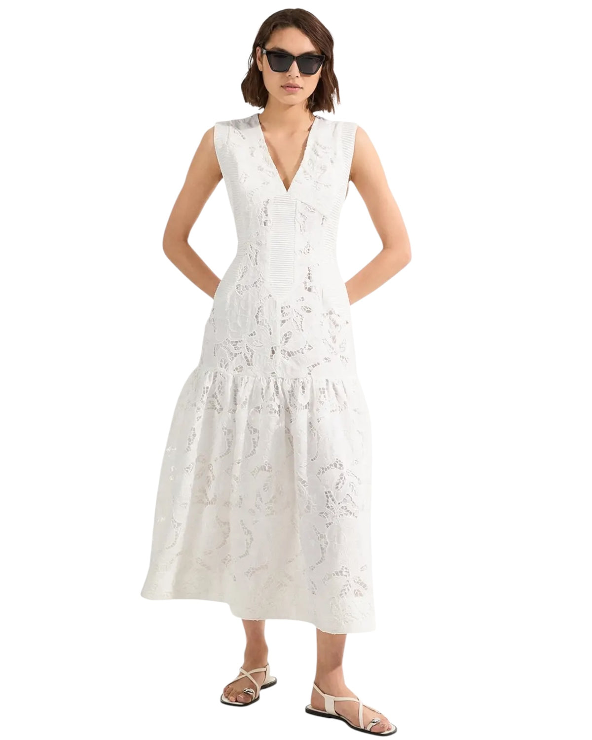 Maxi υφαντό φόρεμα