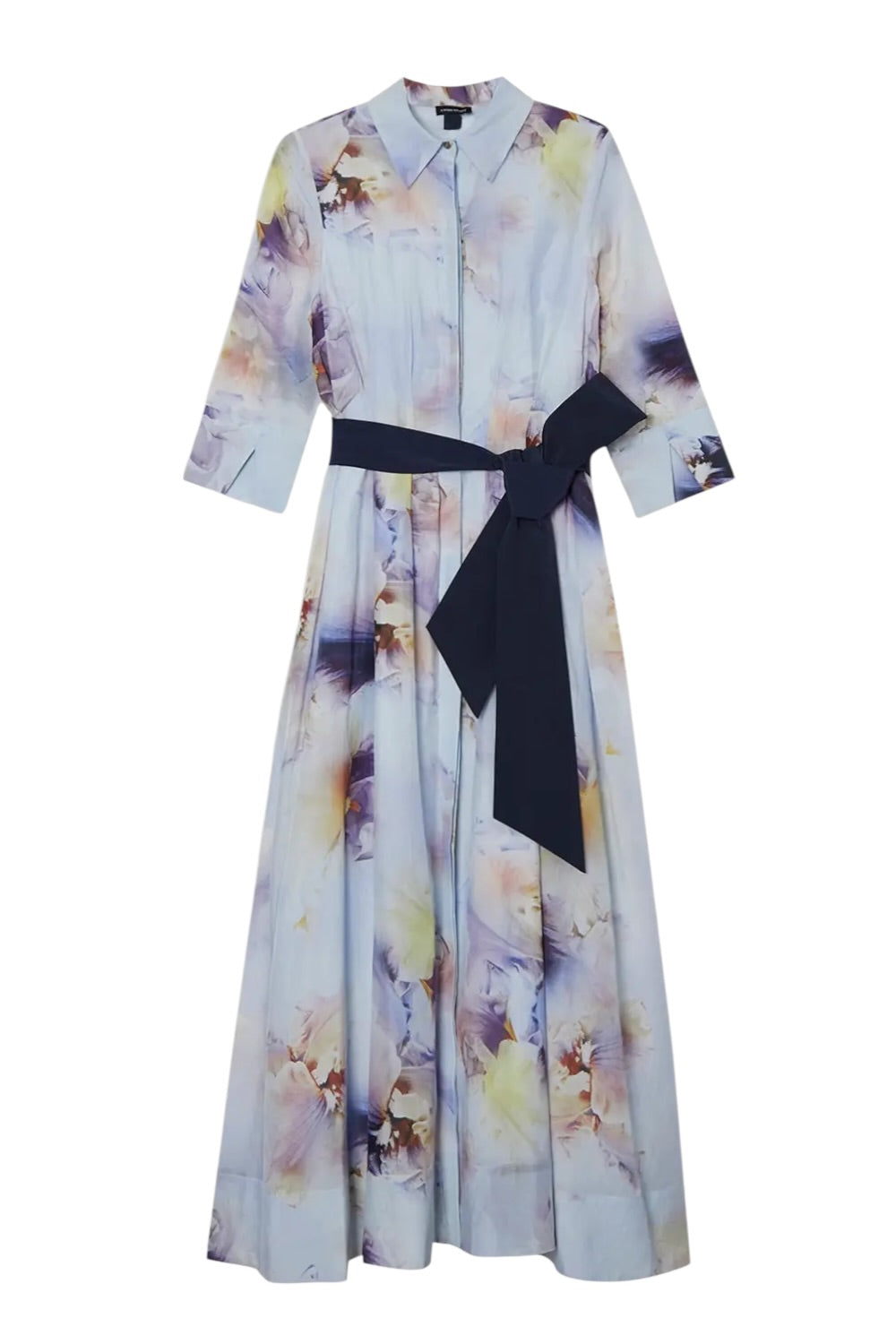 Φόρεμα φλοράλ σε γραμμή Α