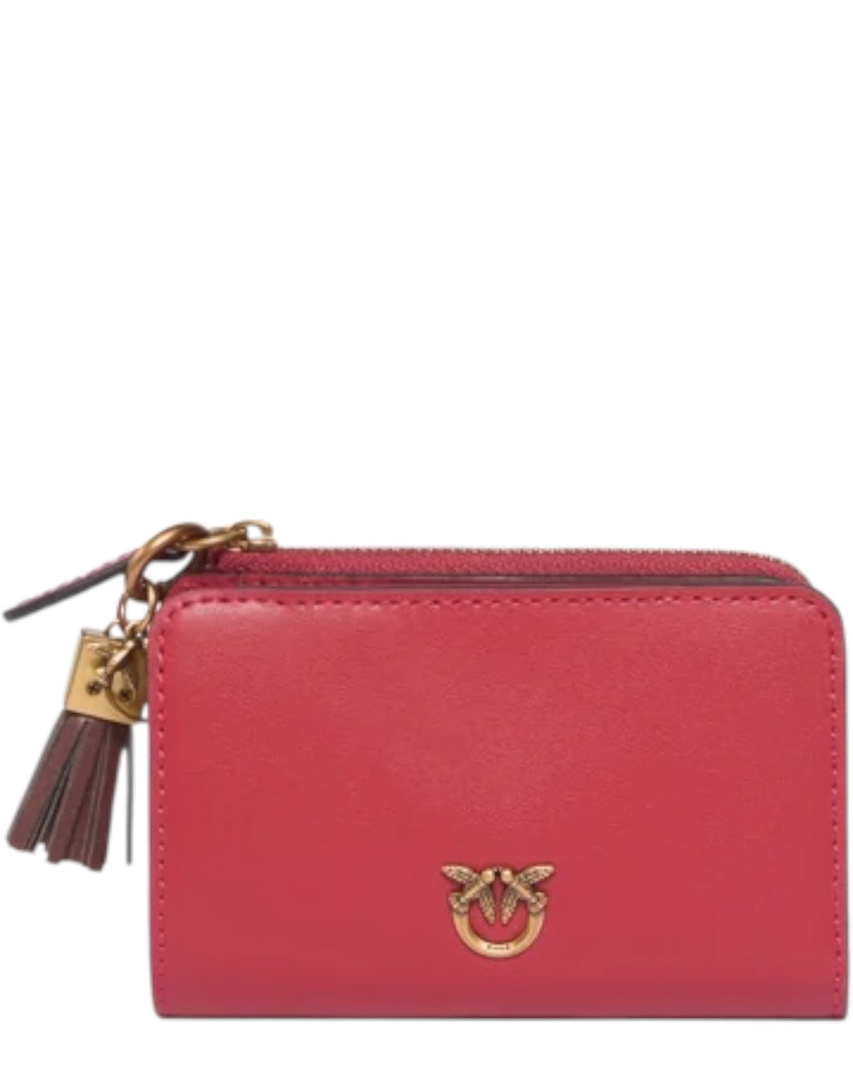 Μικρό δερμάτινο πορτοφόλι MINI WALLET + CHARM