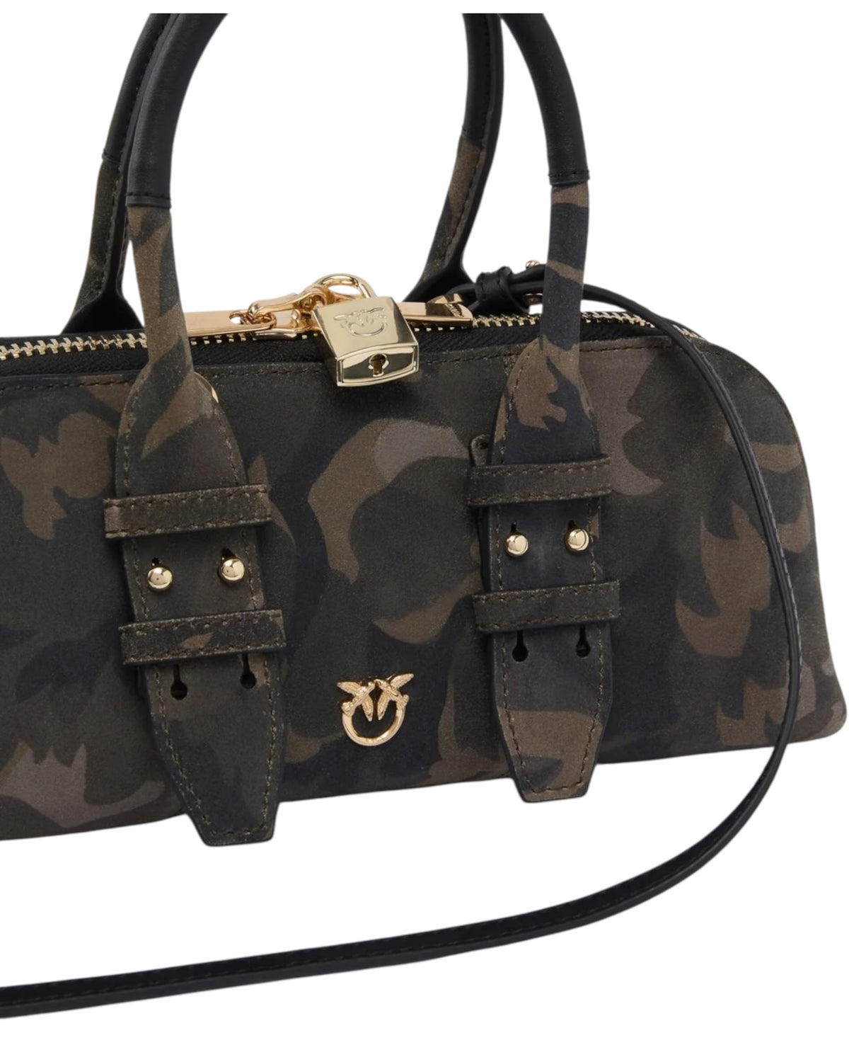 Μικρή σουέτ τσάντα χειρός Escape Bag Horizontal