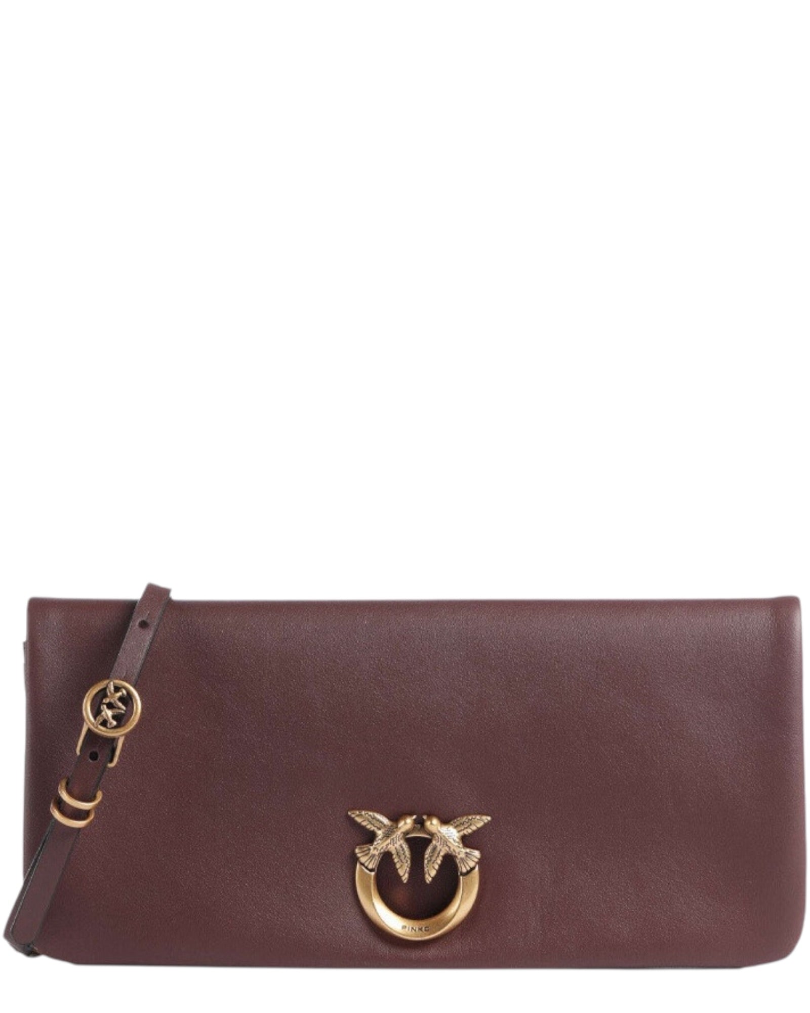 Δερμάτινο τσαντάκι Love Bag Click Soft Horizontal