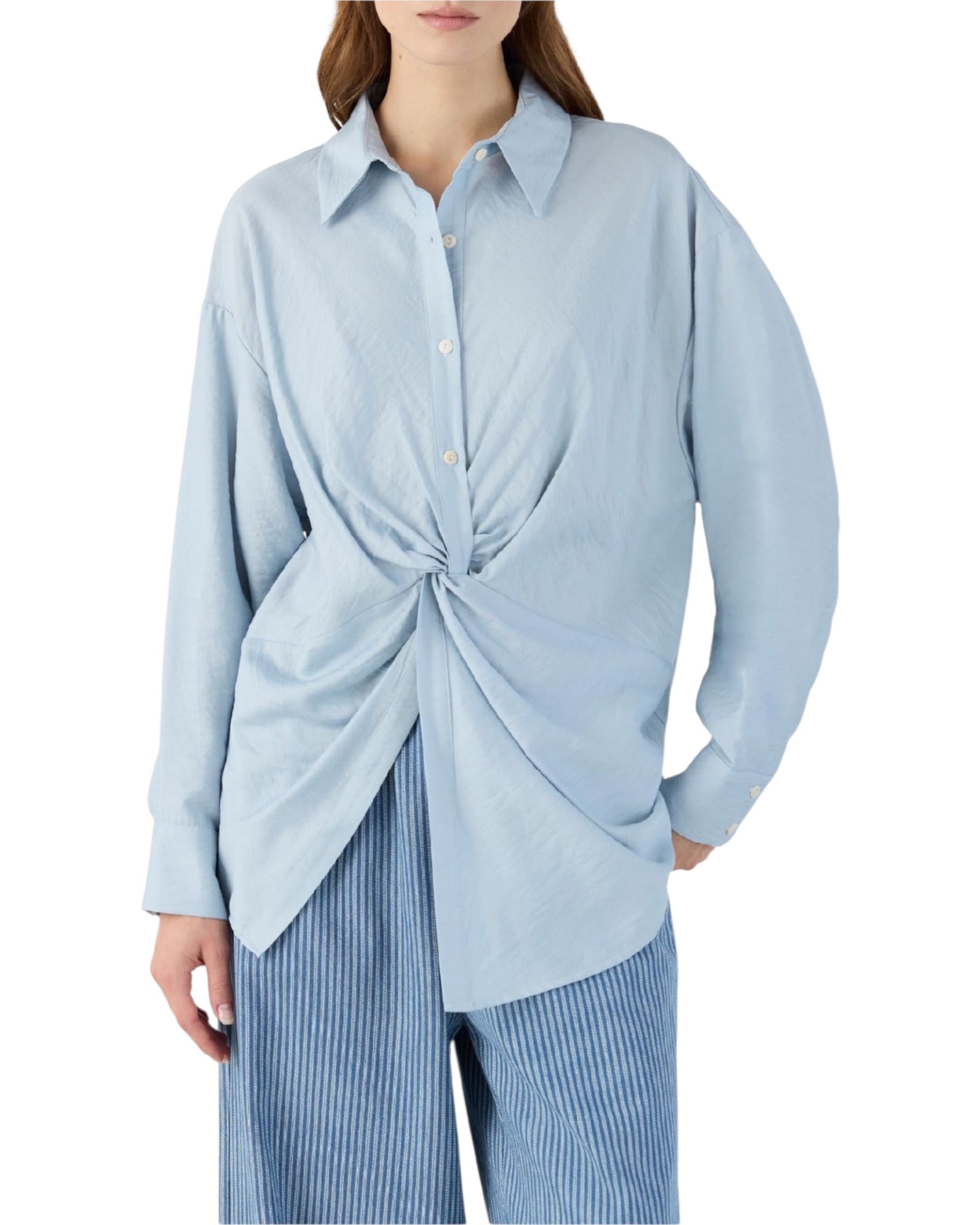 Πουκάμισο με στριφτό κόμπο