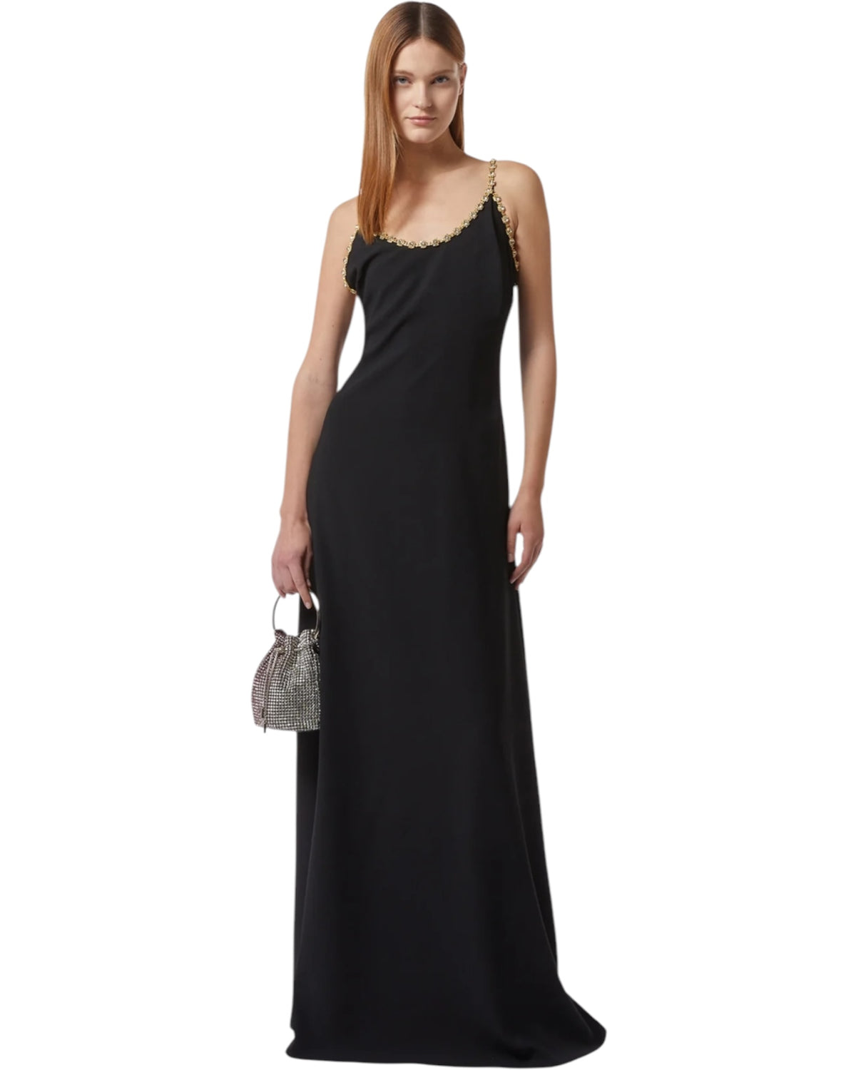 Φόρεμα Maxi με ιδιαίτερο σχέδιο στην πλάτη