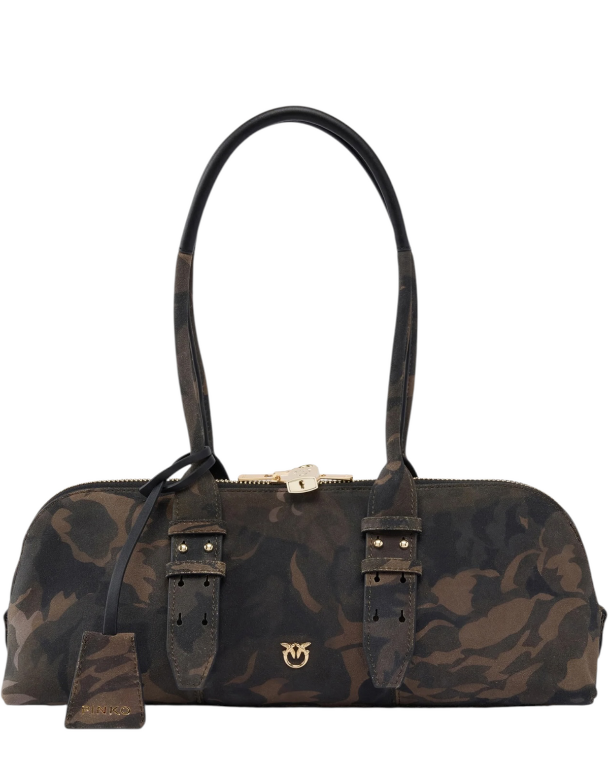 Μεγάλη σουέτ τσάντα ώμου Escape Bag Horizontal