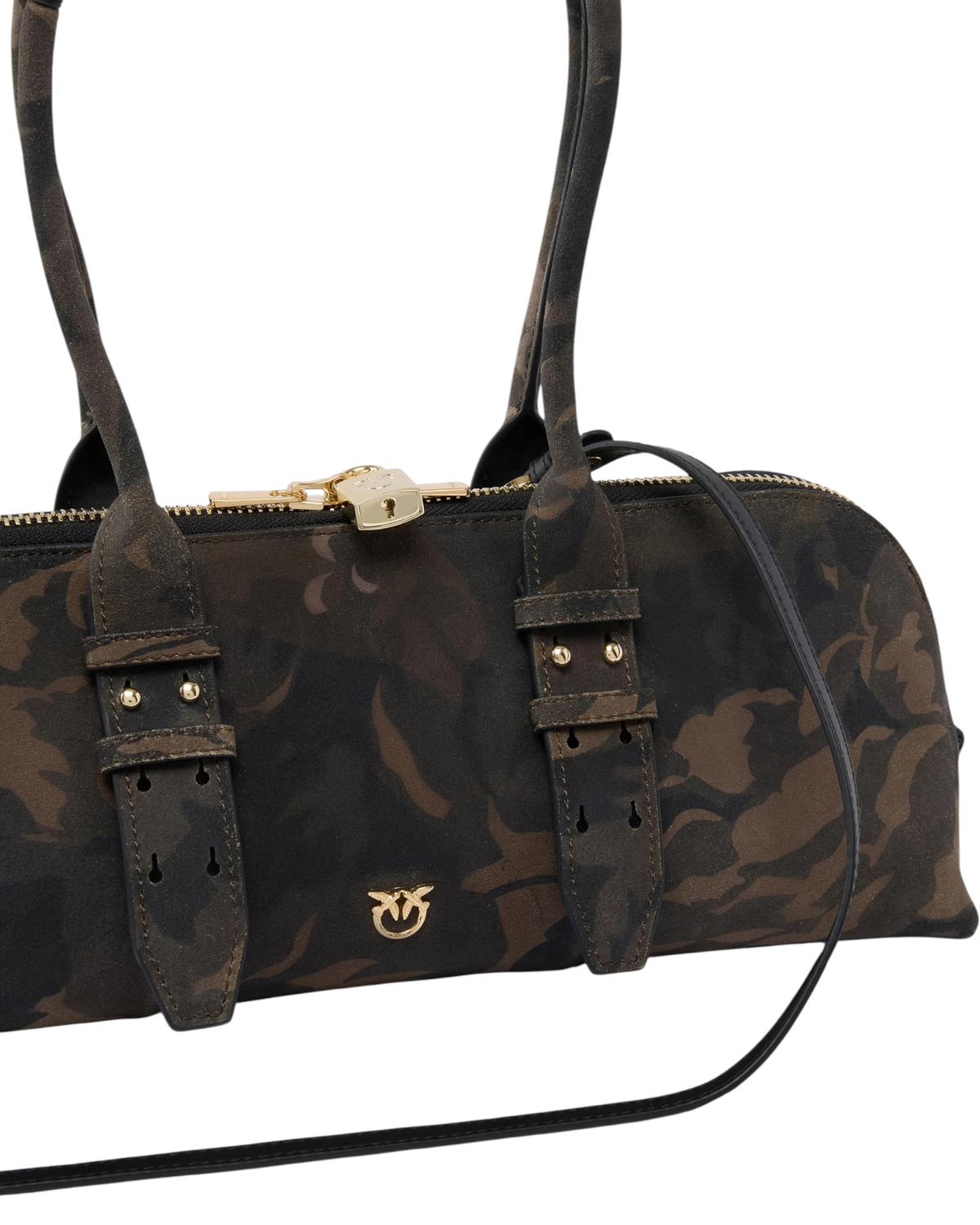 Μεγάλη σουέτ τσάντα ώμου Escape Bag Horizontal