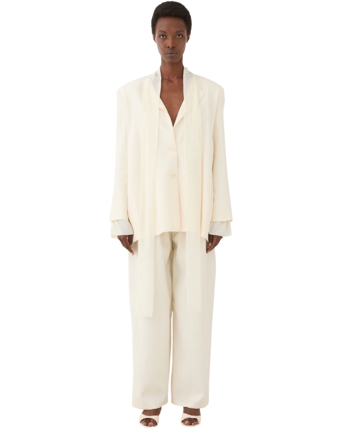 Blazer με Δέσιμο στον Λαιμό