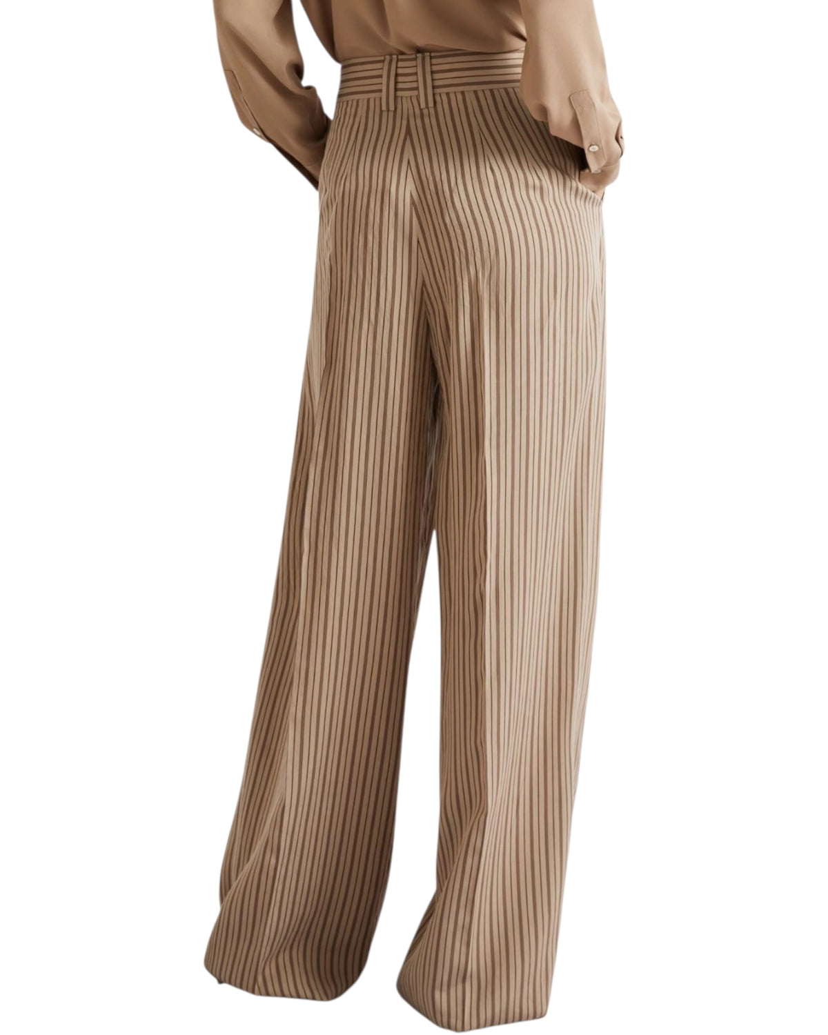 Παντελόνι palazzo από βισκόζη MLLORDINE