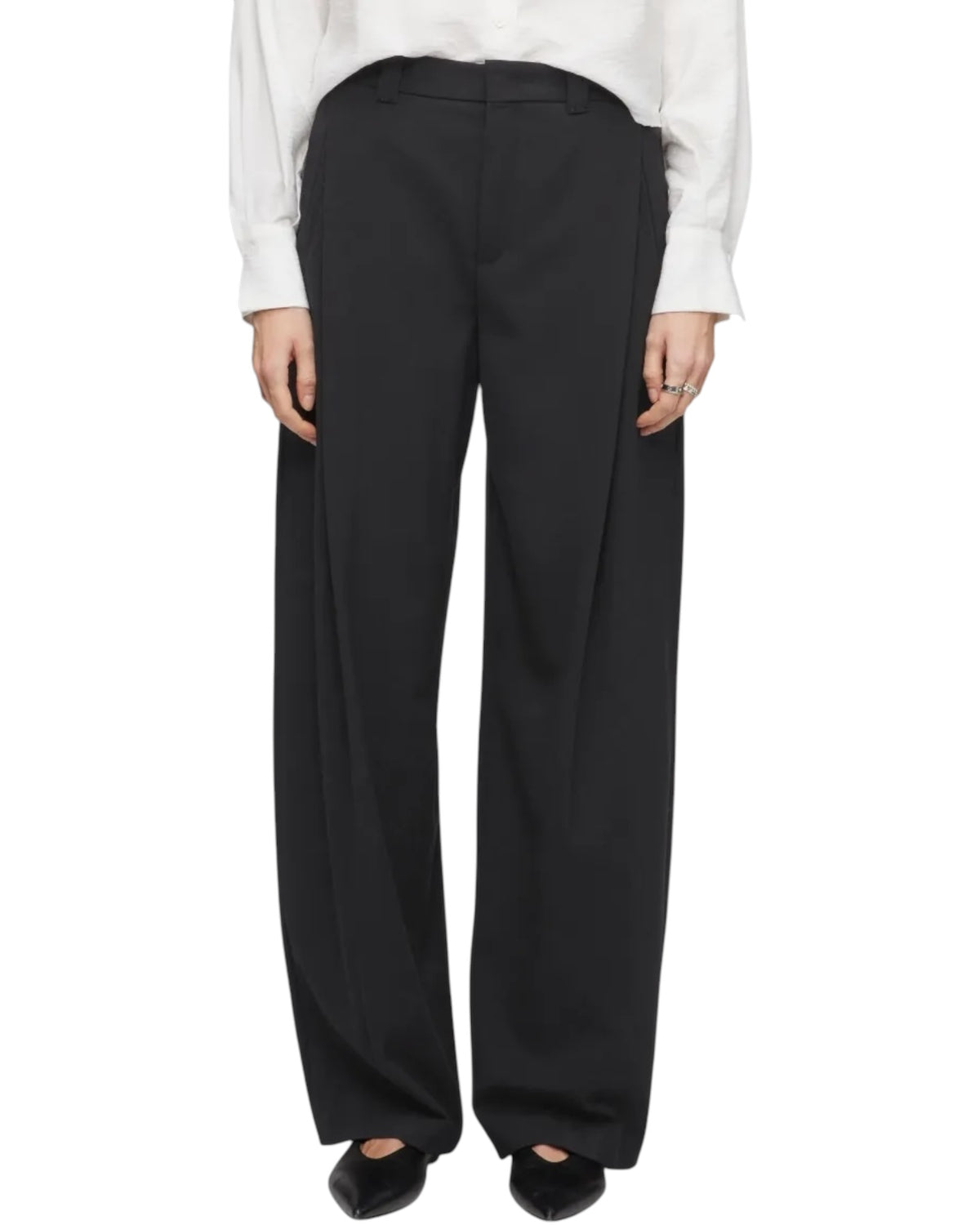 Παντελόνι με βαθιές πιέτες UNPACK