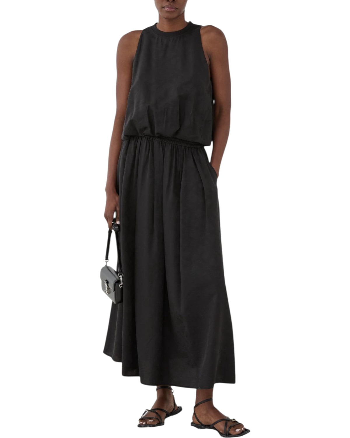 Φούστα με πλαϊνές τσέπες