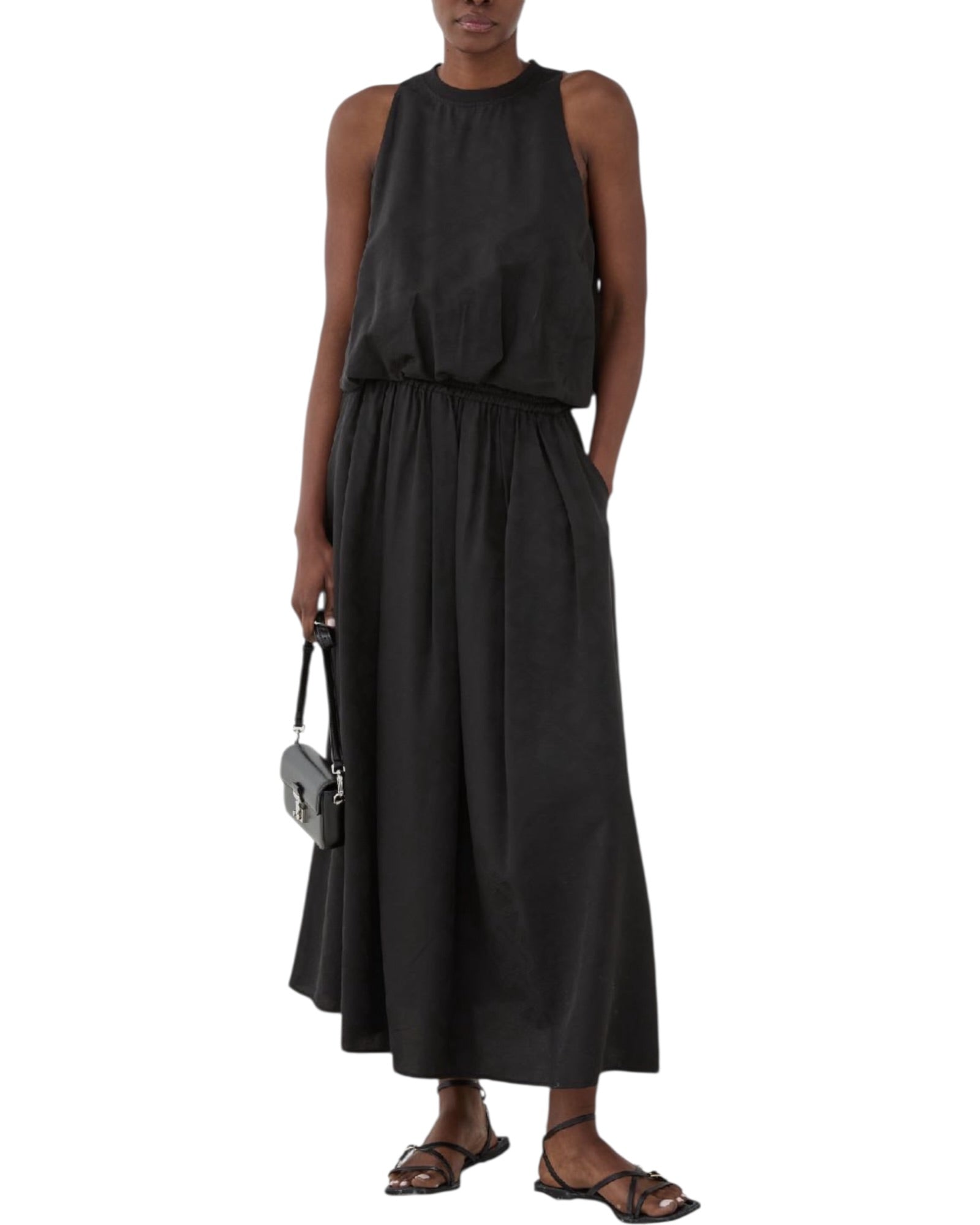 Φούστα με πλαϊνές τσέπες