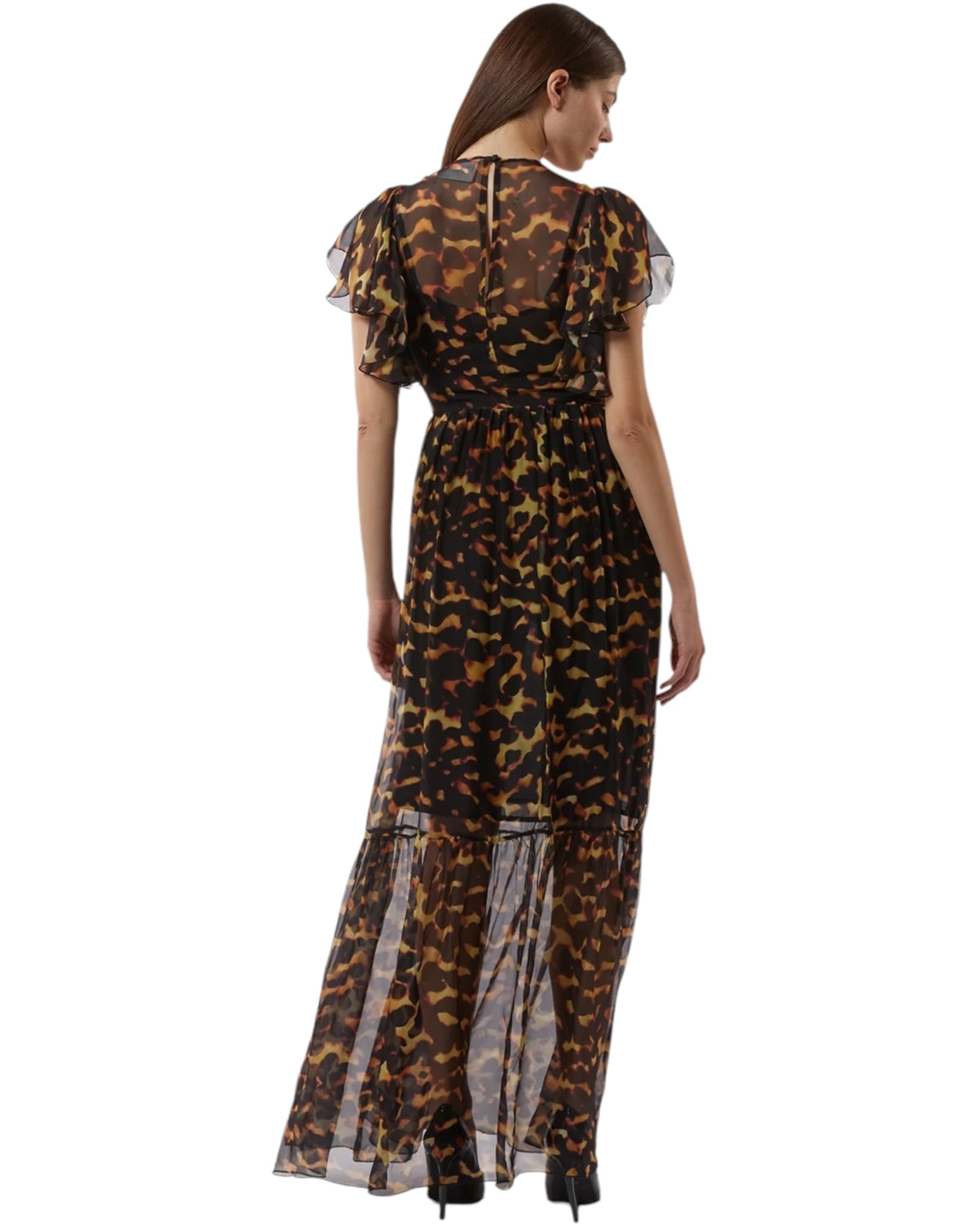 Λεοπάρ μακρύ φόρεμα