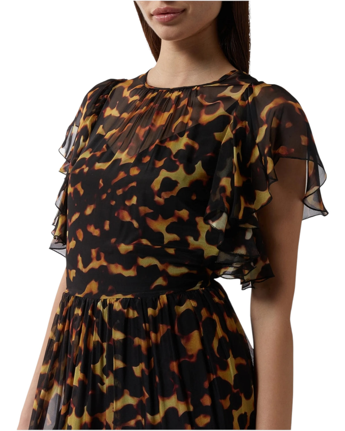 Λεοπάρ μακρύ φόρεμα