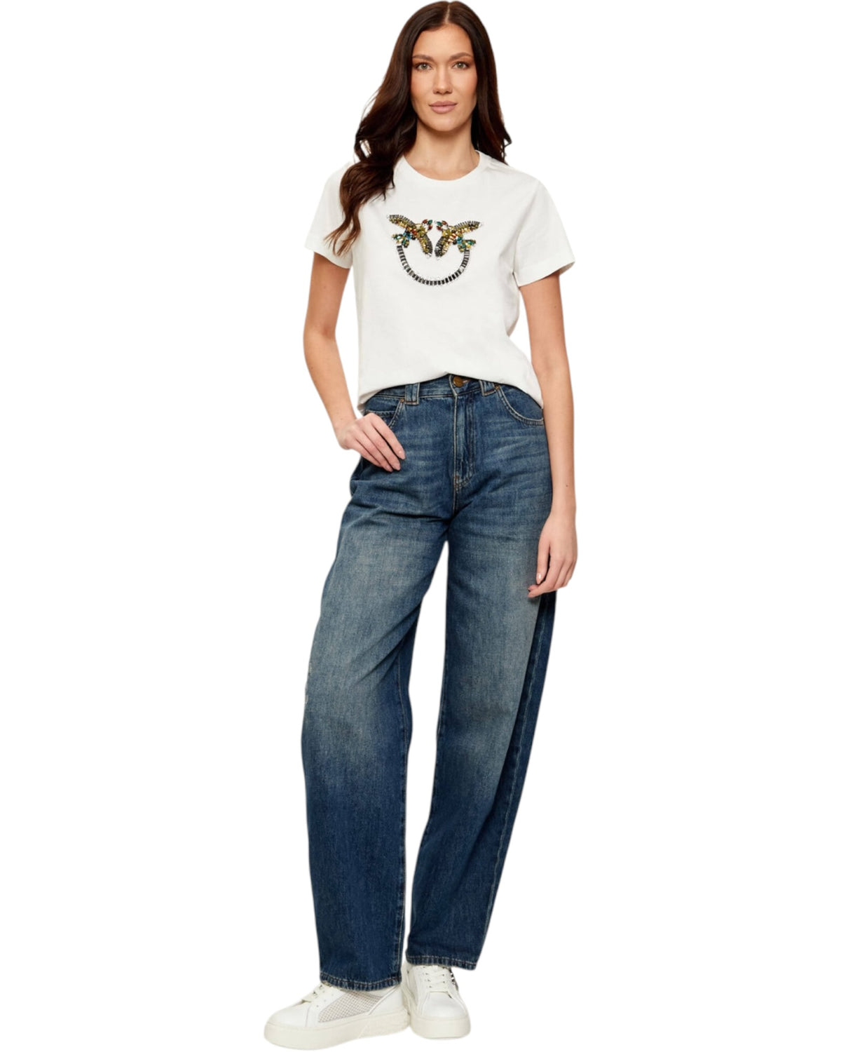 T-shirt με διακοσμητικό LOVE BIRDS QUENTIN