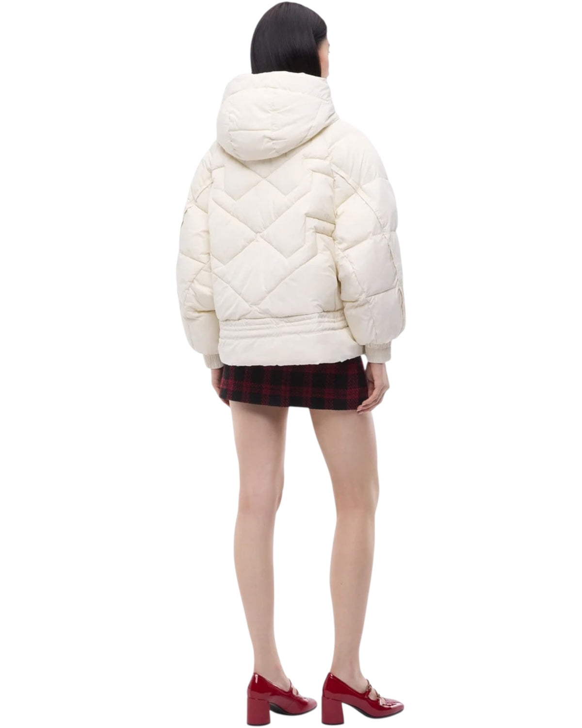 Oversize μπουφάν με κουκούλα DICENTRA