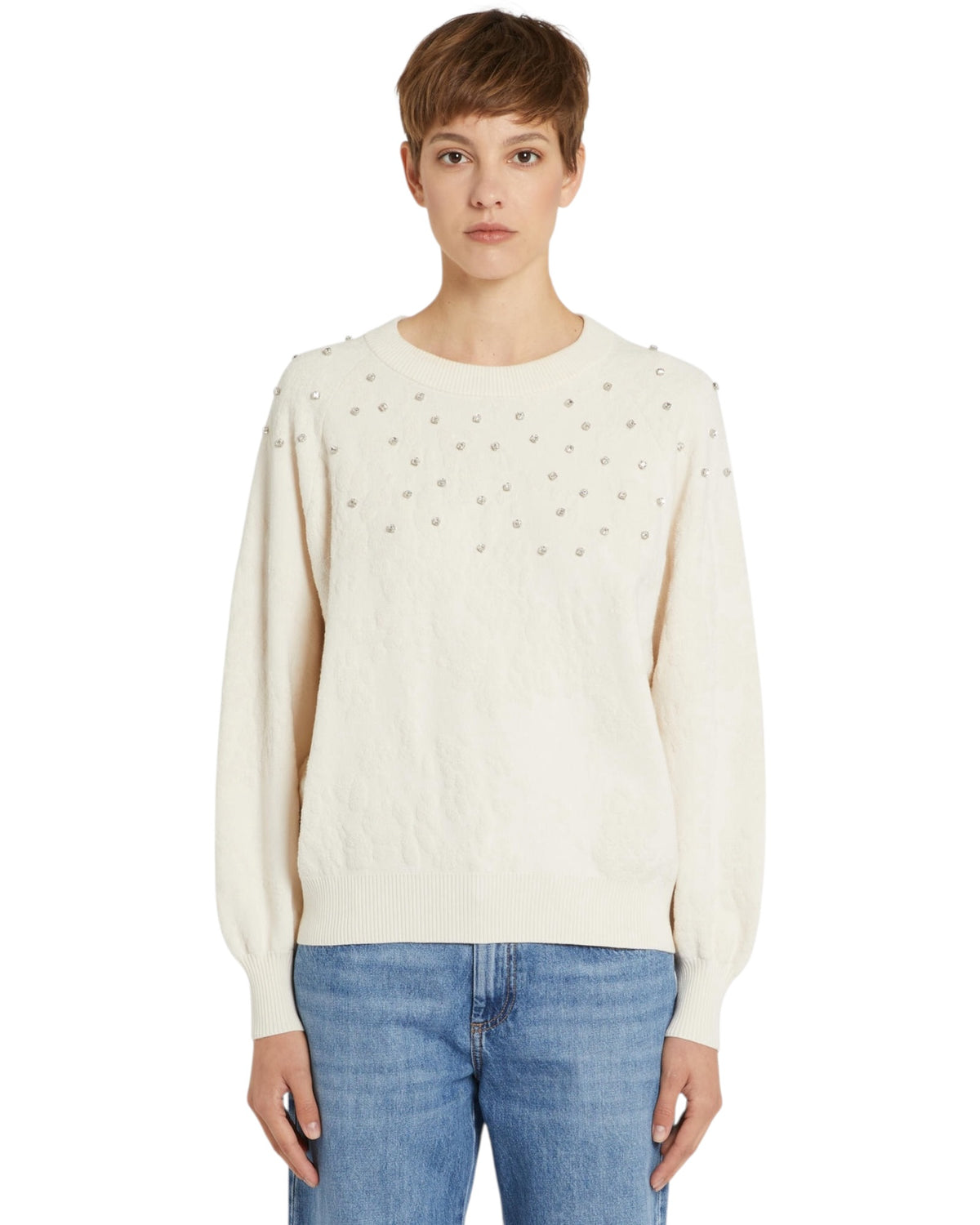 Πουλόβερ με διακοσμητικές λεπτομέρειες MLLRANE