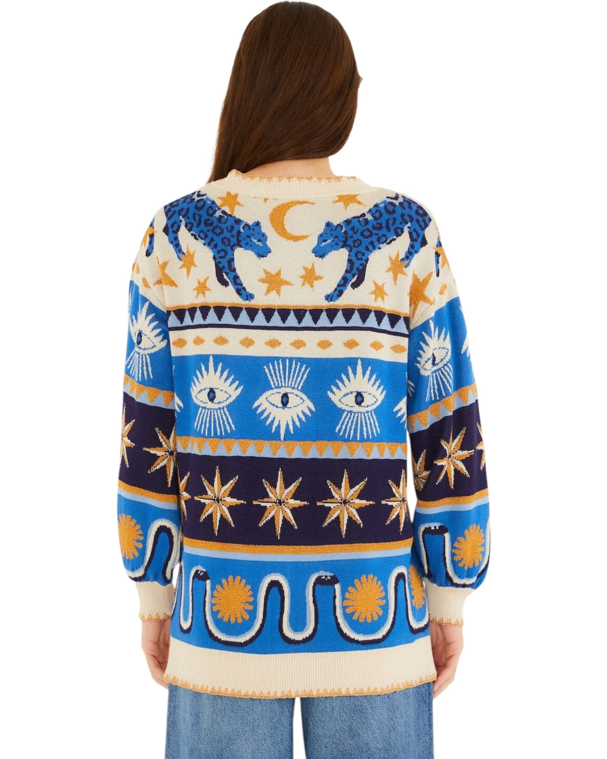 Πλεκτή ζακέτα με κουμπιά MYSTICAL AINIKA KNIT