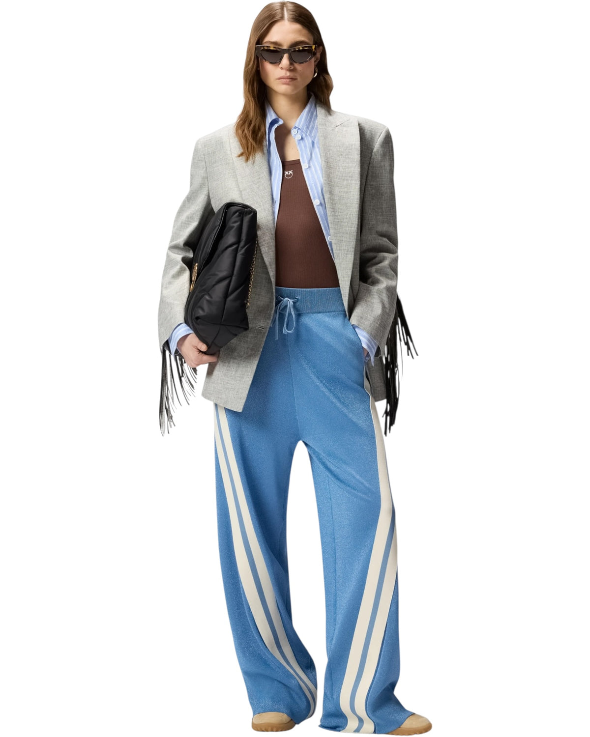 Φόρμα παντελονιού με ρίγες TORMENTA