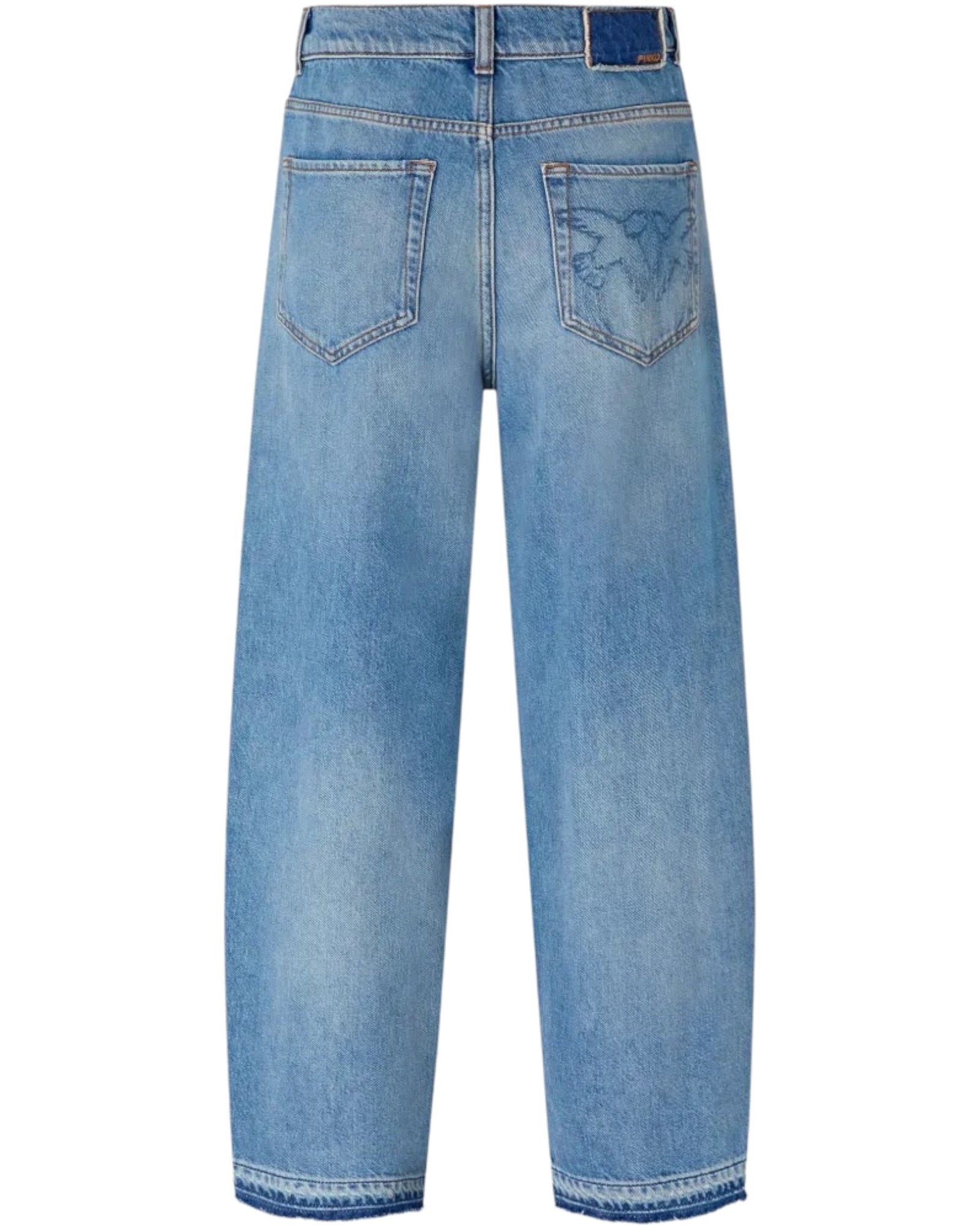 Τζιν σε γραμμή balloon με ξεθωριάσματα ESTELLE EGG