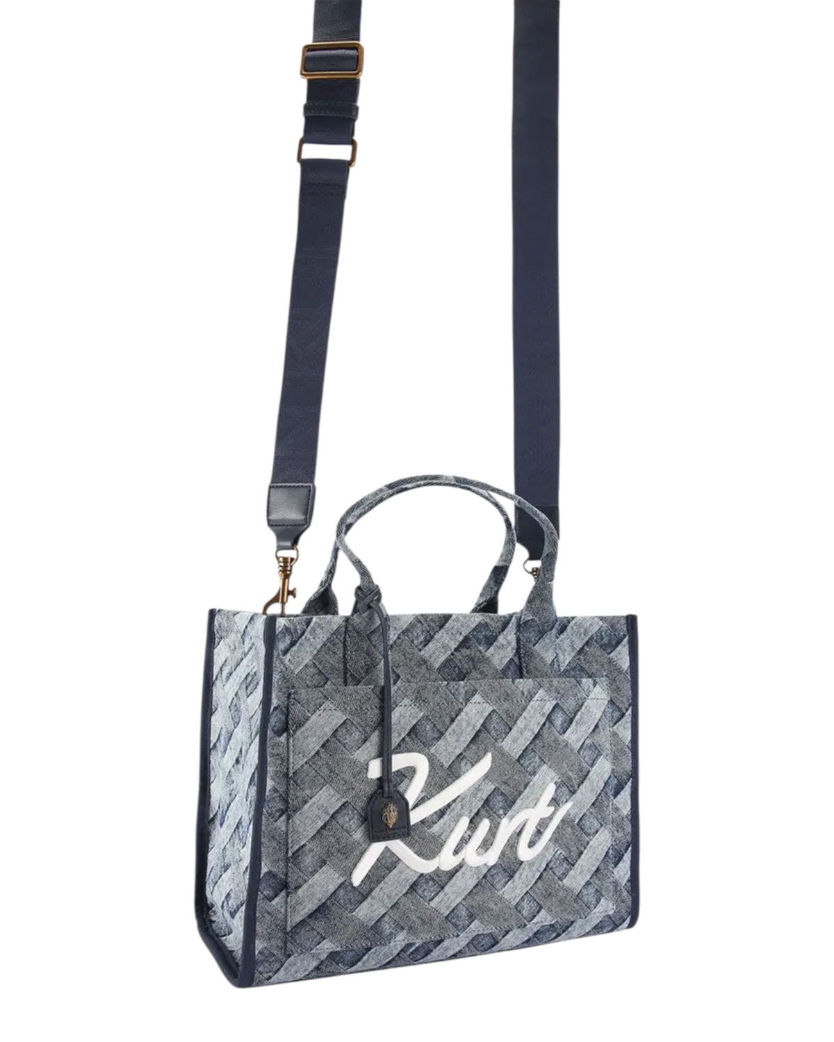 Υφασμάτινη Γυναικεία Τσάντα Χιαστί KURT TOTE