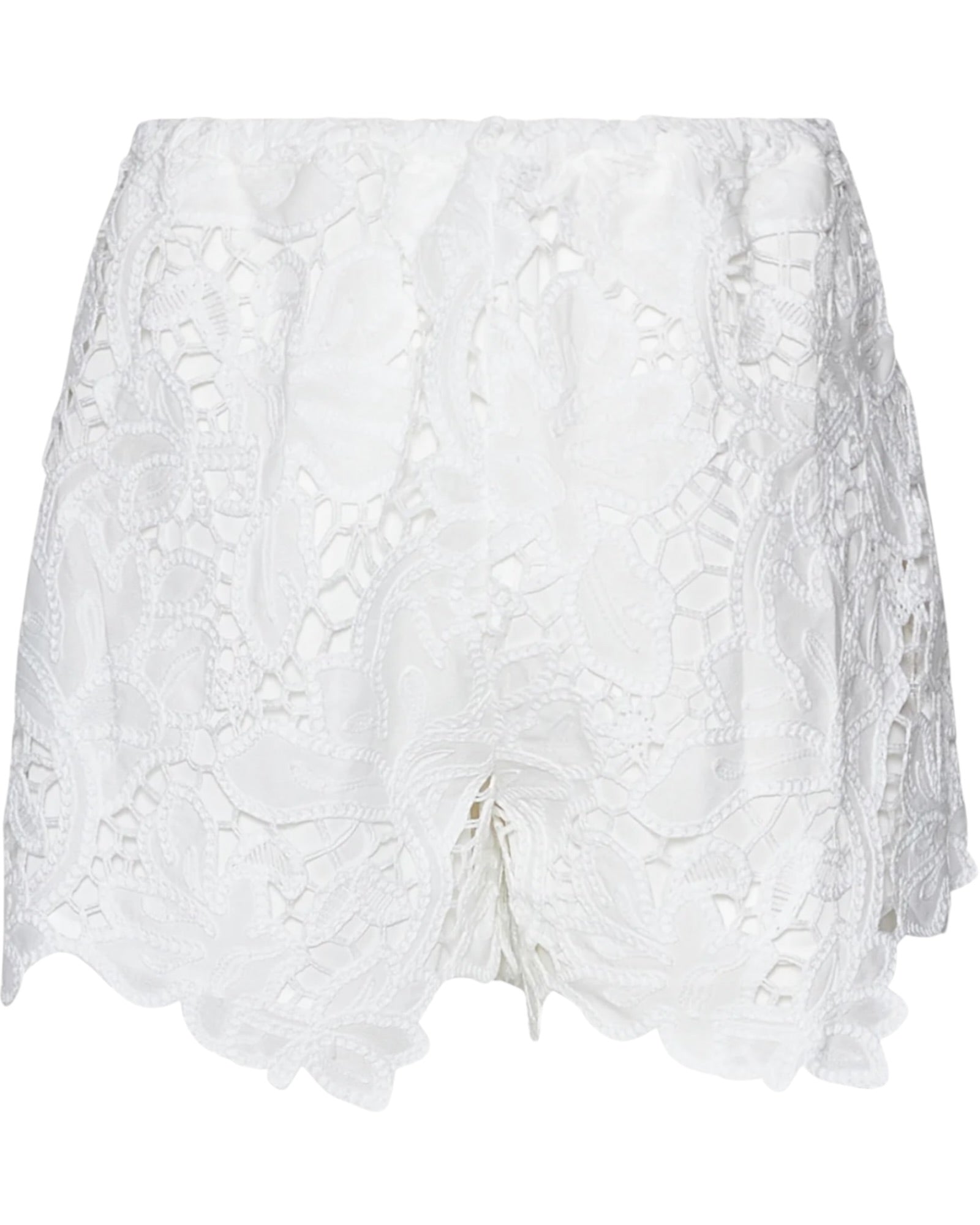 Σορτς με διακοσμητική κατασκευή και στρογγυλό σχήμα στο τελείωμα DIOPPO