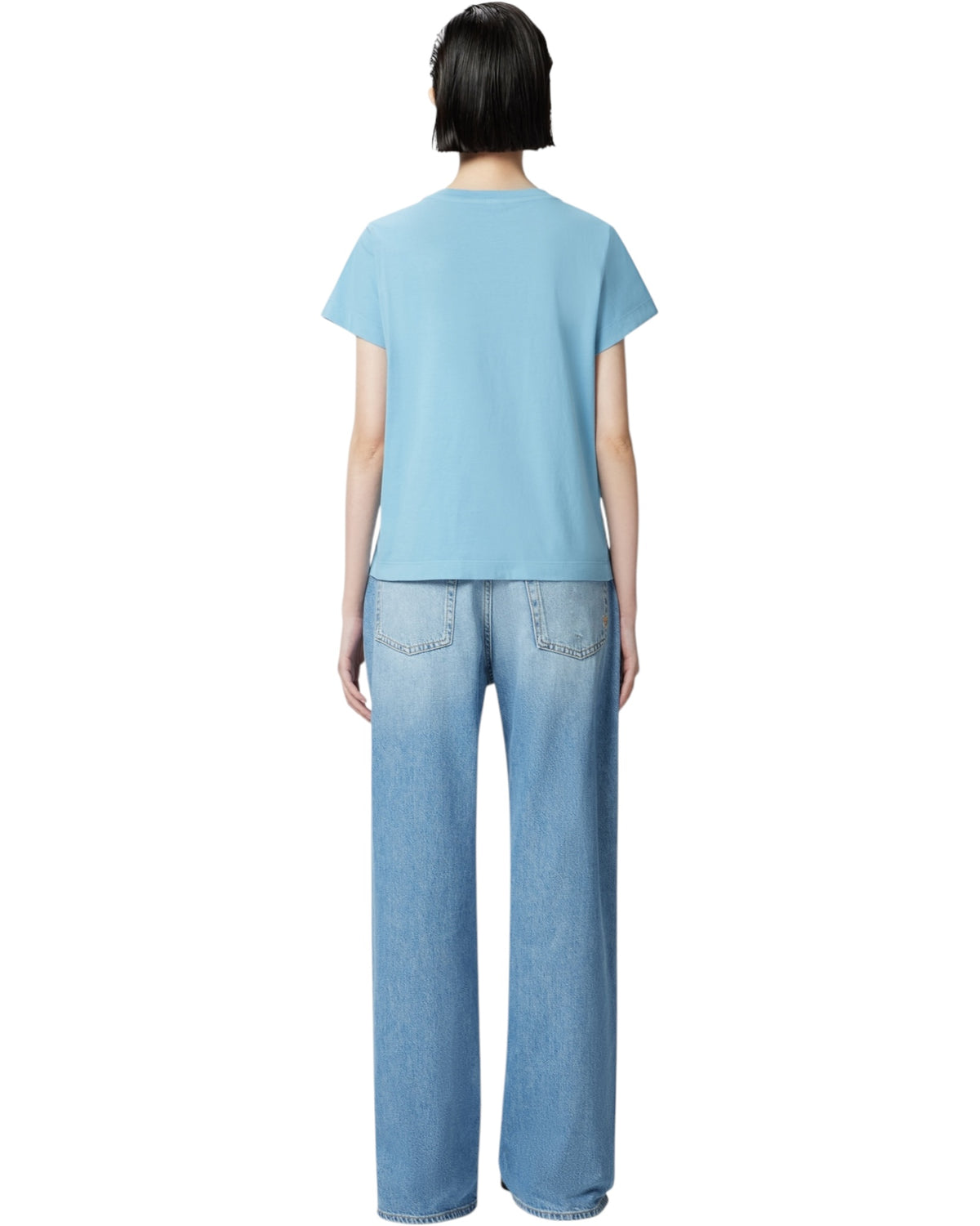 T-shirt μικρό λογότυπο PINKO BASICO