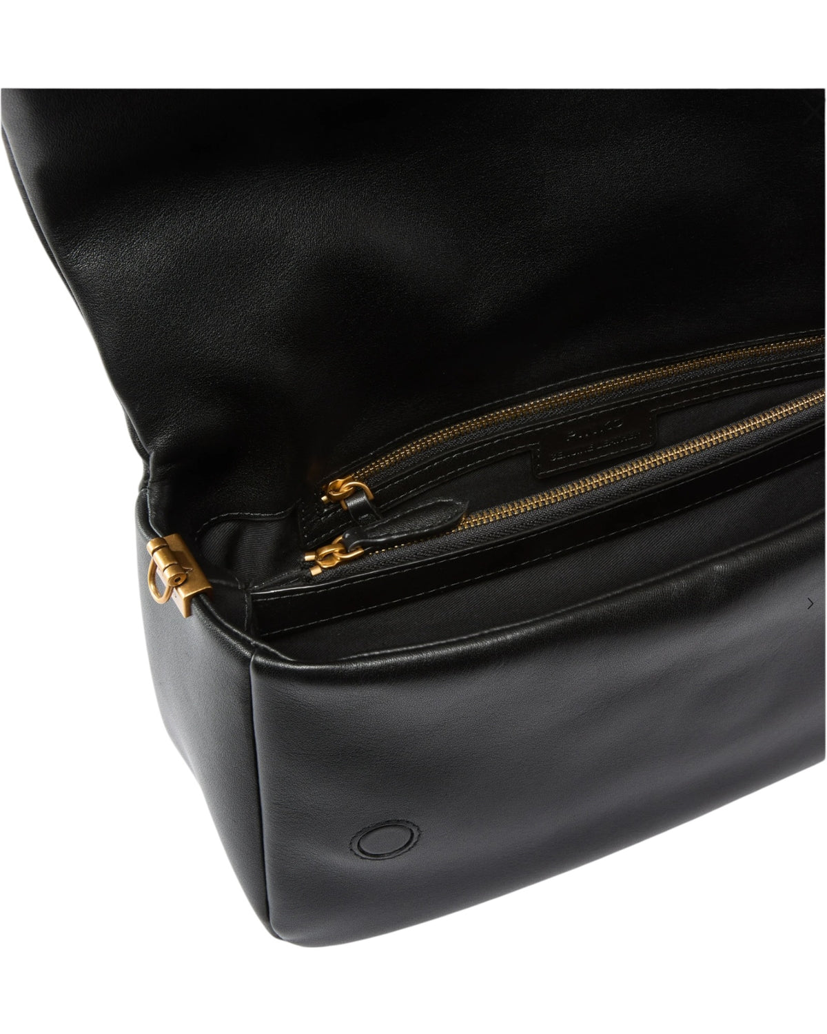 Δερμάτινη τσάντα χιαστί μεσαίου μεγέθους Love Bag Click Soft Horizontal Handle