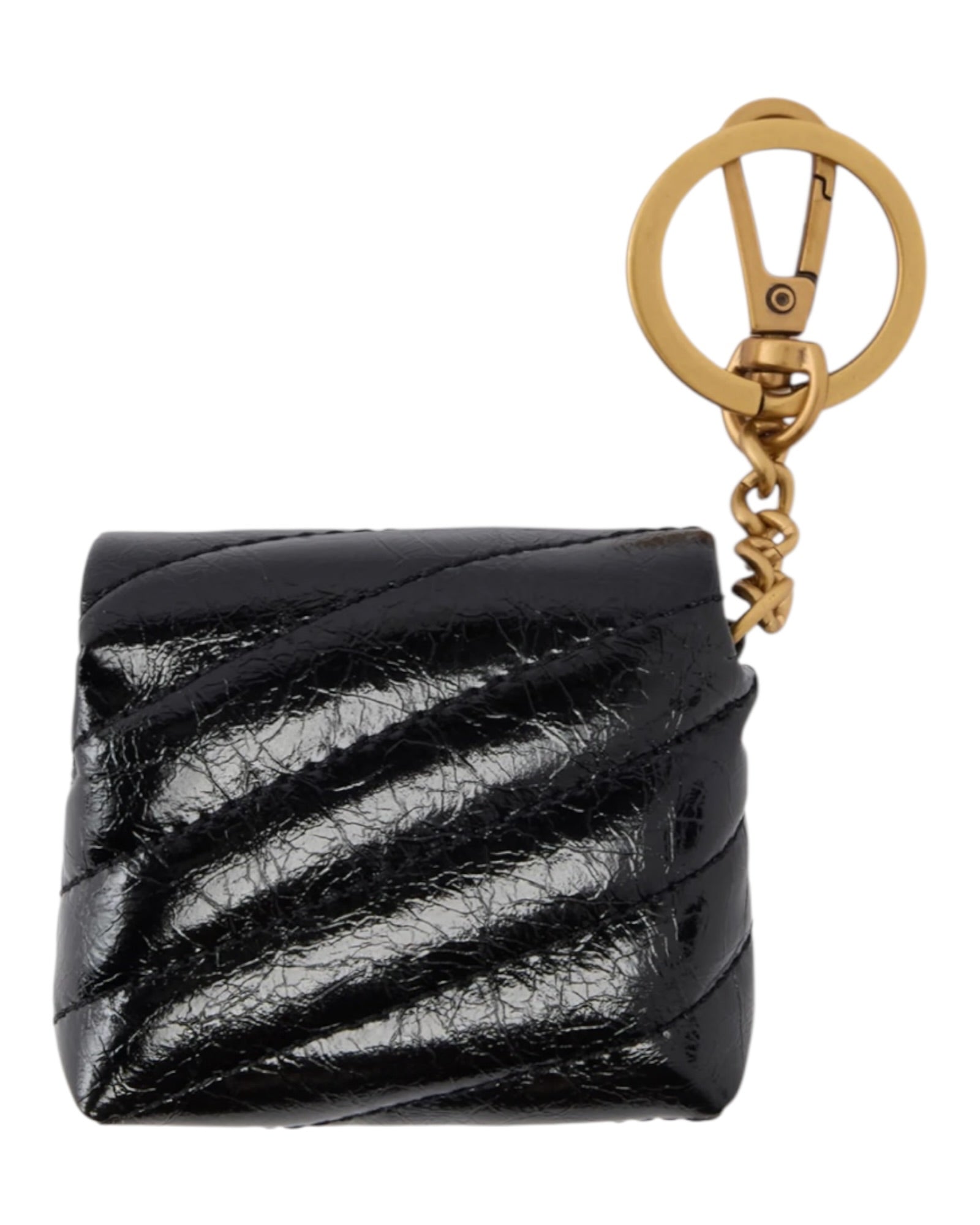 Θήκη Love Bag Puff για AirPods σε γυαλιστερό δέρμα