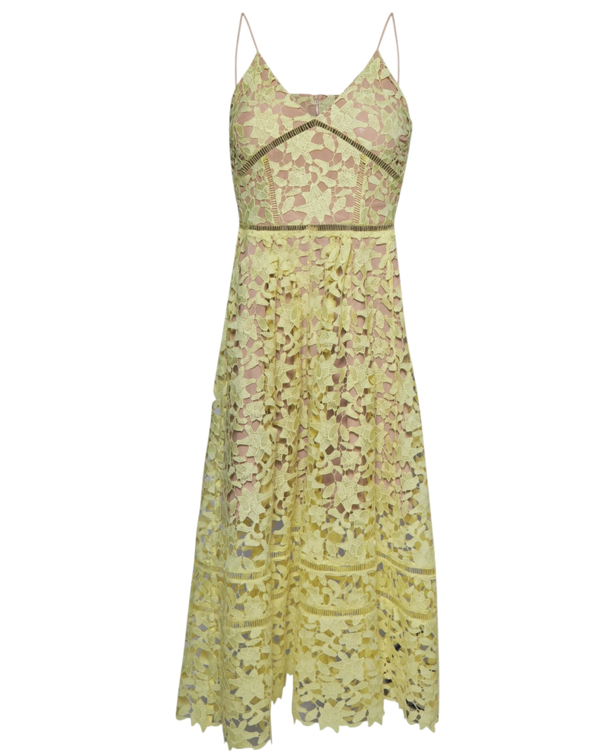 Μακρύ φόρεμα με ανοιχτό φλοράλ μοτίβο και εκλεπτυσμένο σχέδιο OZAN