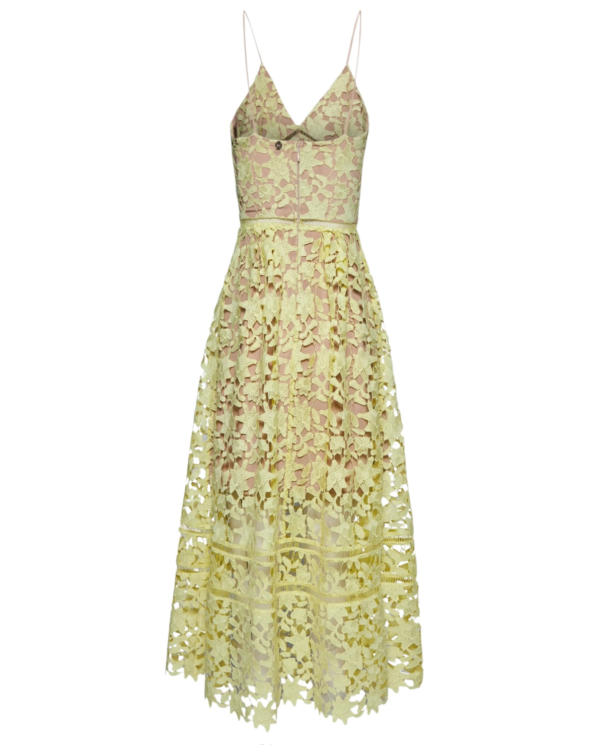 Μακρύ φόρεμα με ανοιχτό φλοράλ μοτίβο και εκλεπτυσμένο σχέδιο OZAN