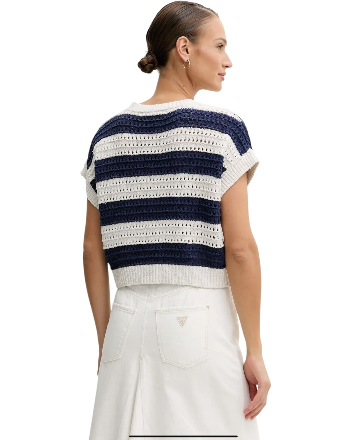 Κοντή ζακέτα σε ριγέ