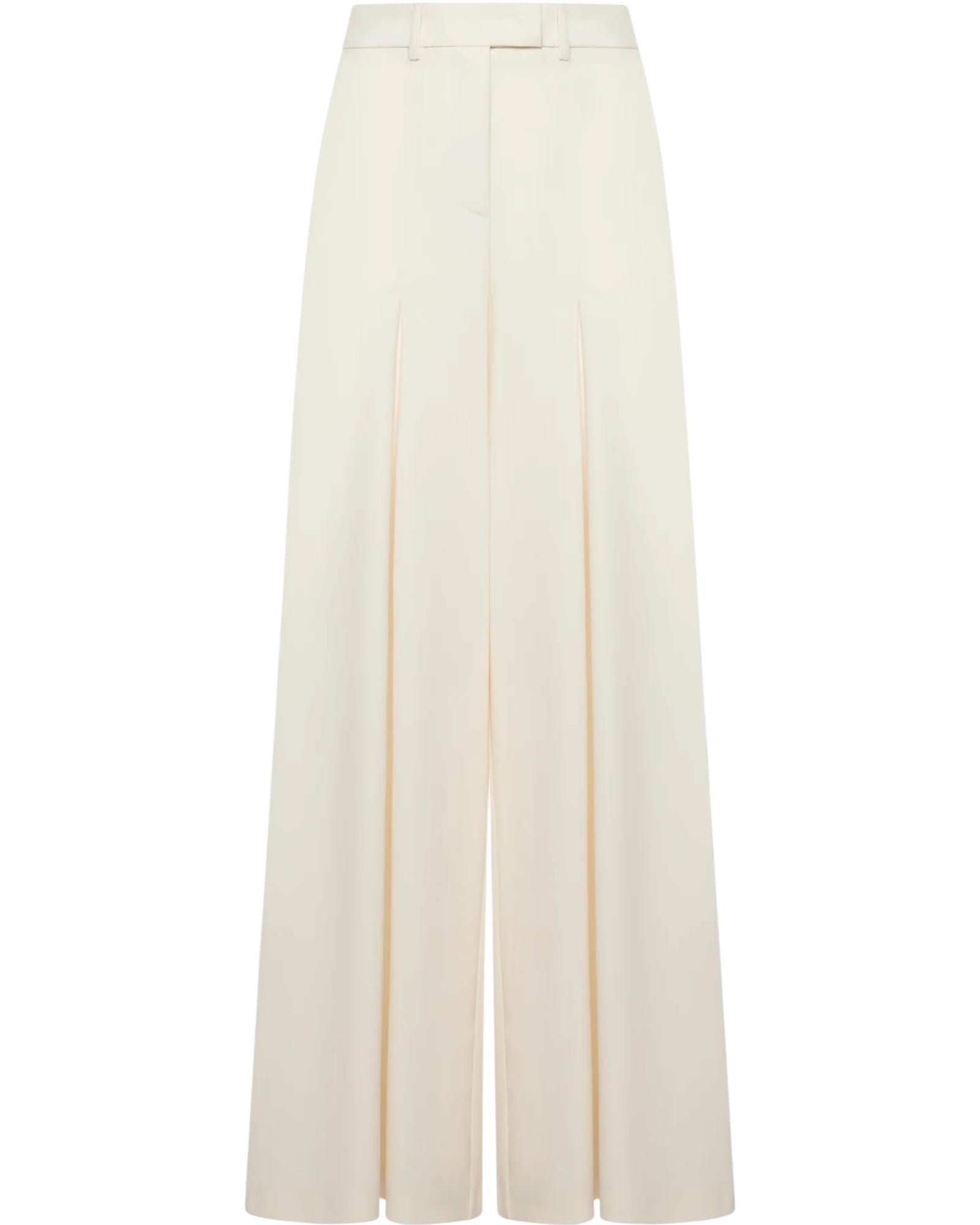 Παντελόνι με φαρδύ πόδι σε poly cady