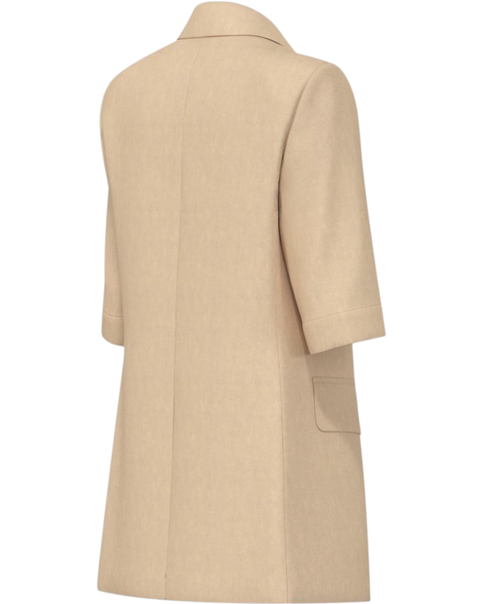 Λινό σακάκι με κοντά μανίκια EMMCORONE