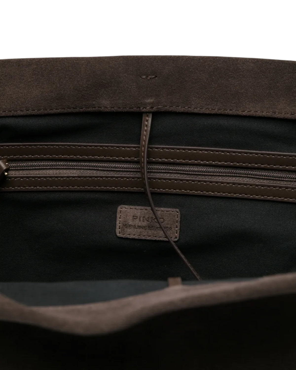 Τσάντα ώμου Bucket Big από suede