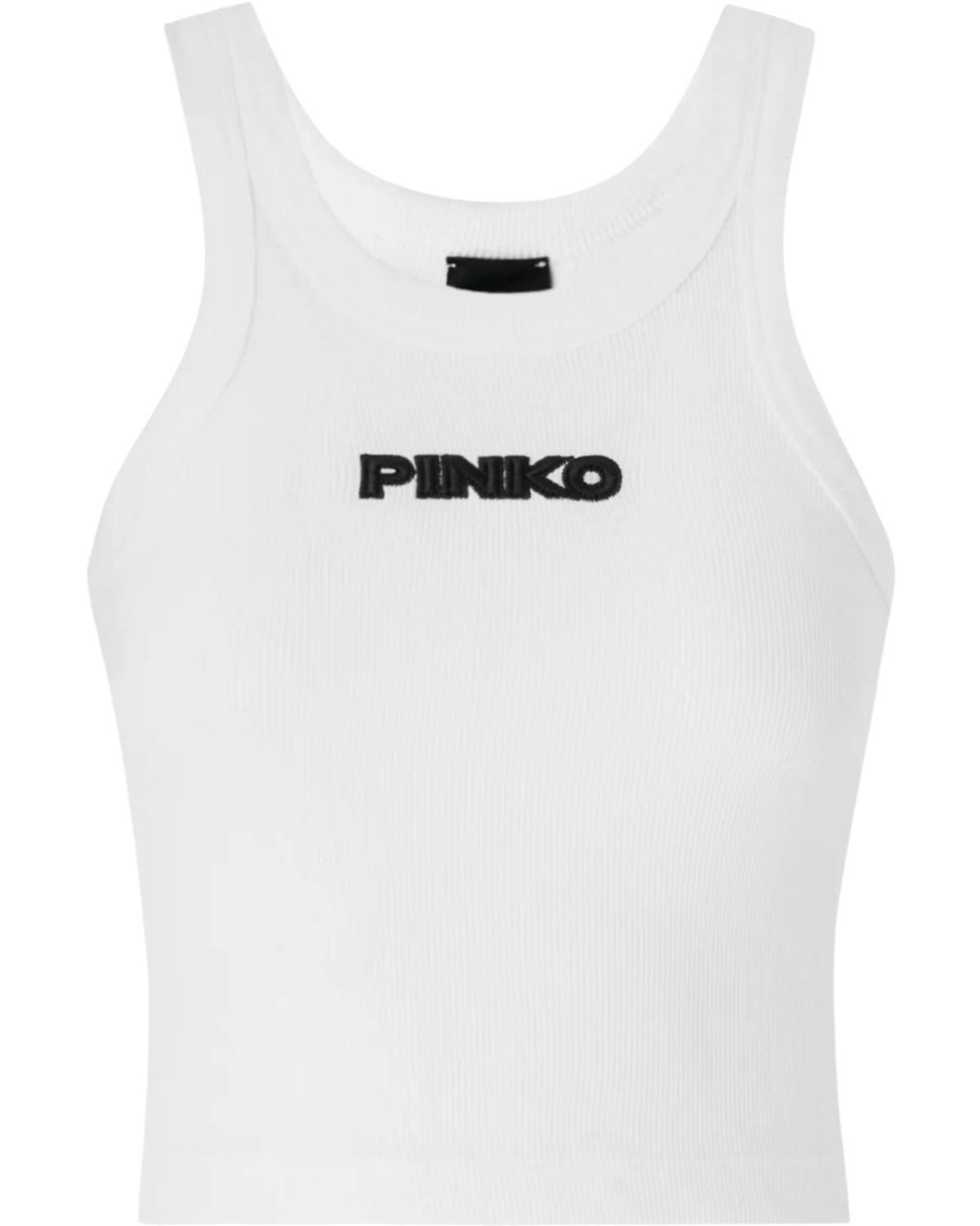 Cropped φανελάκι με λογότυπο PINKO BLOODY MARY