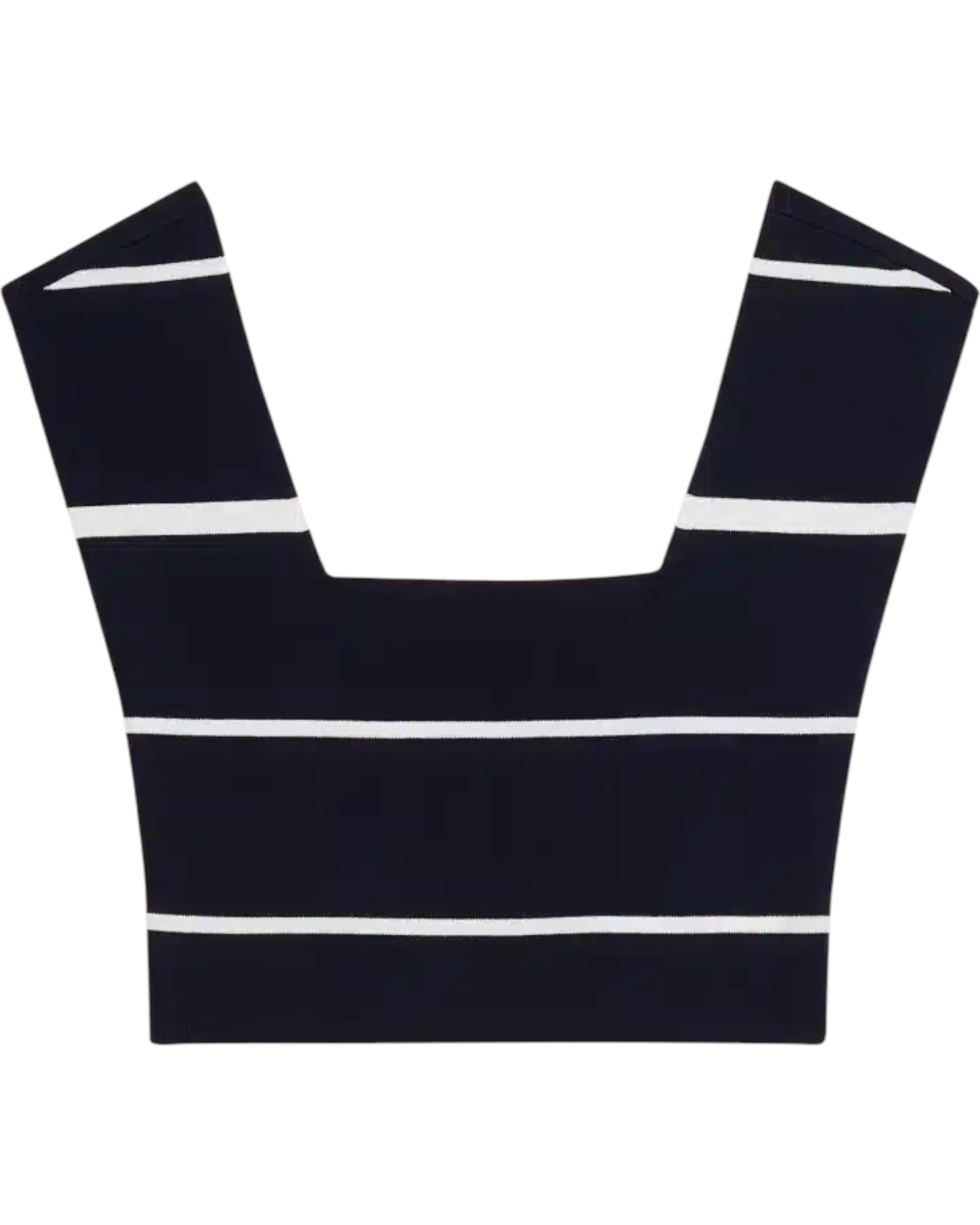 Αμάνικο CROP TOP ELLLE NIT