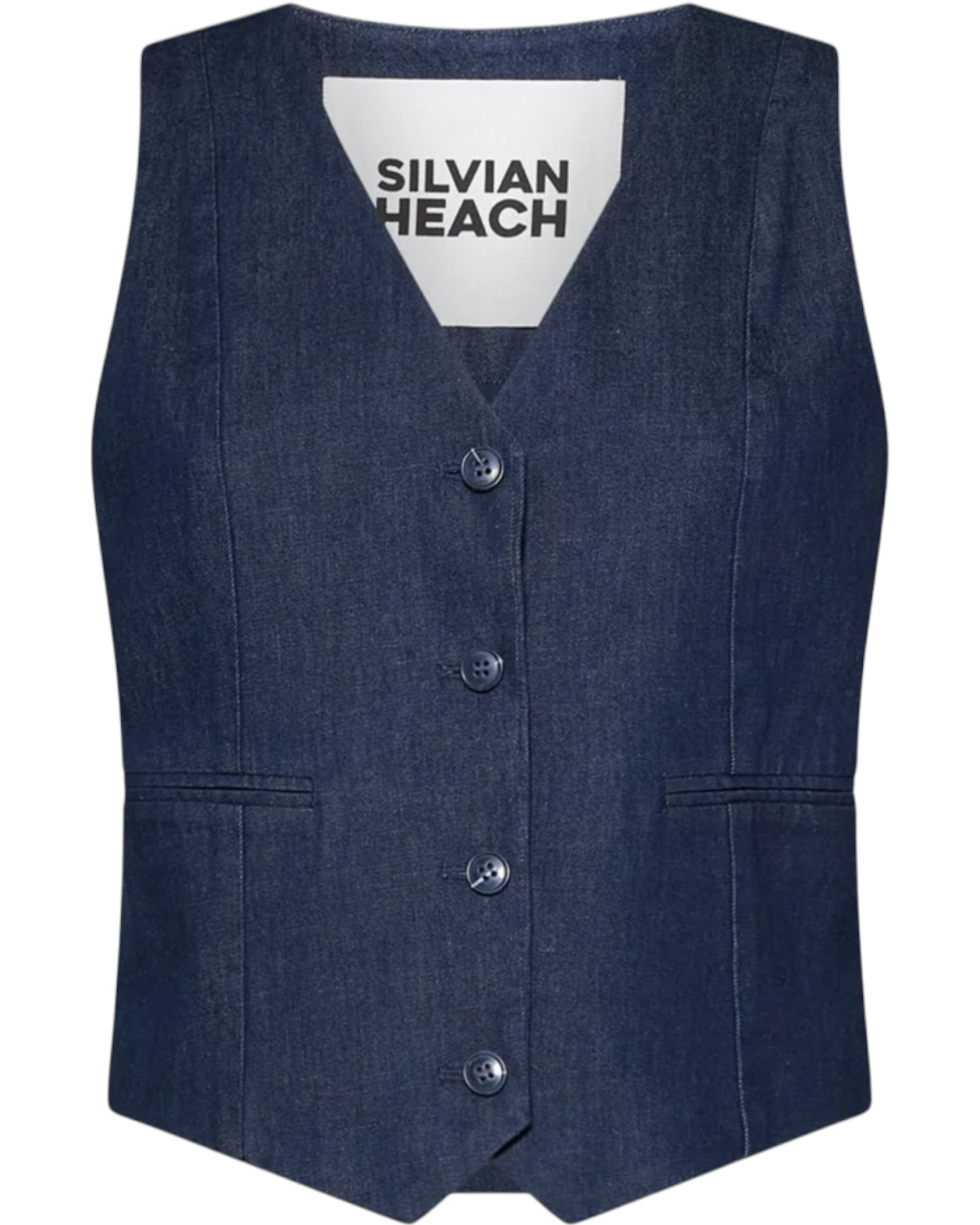 Γιλέκο denim KALANE