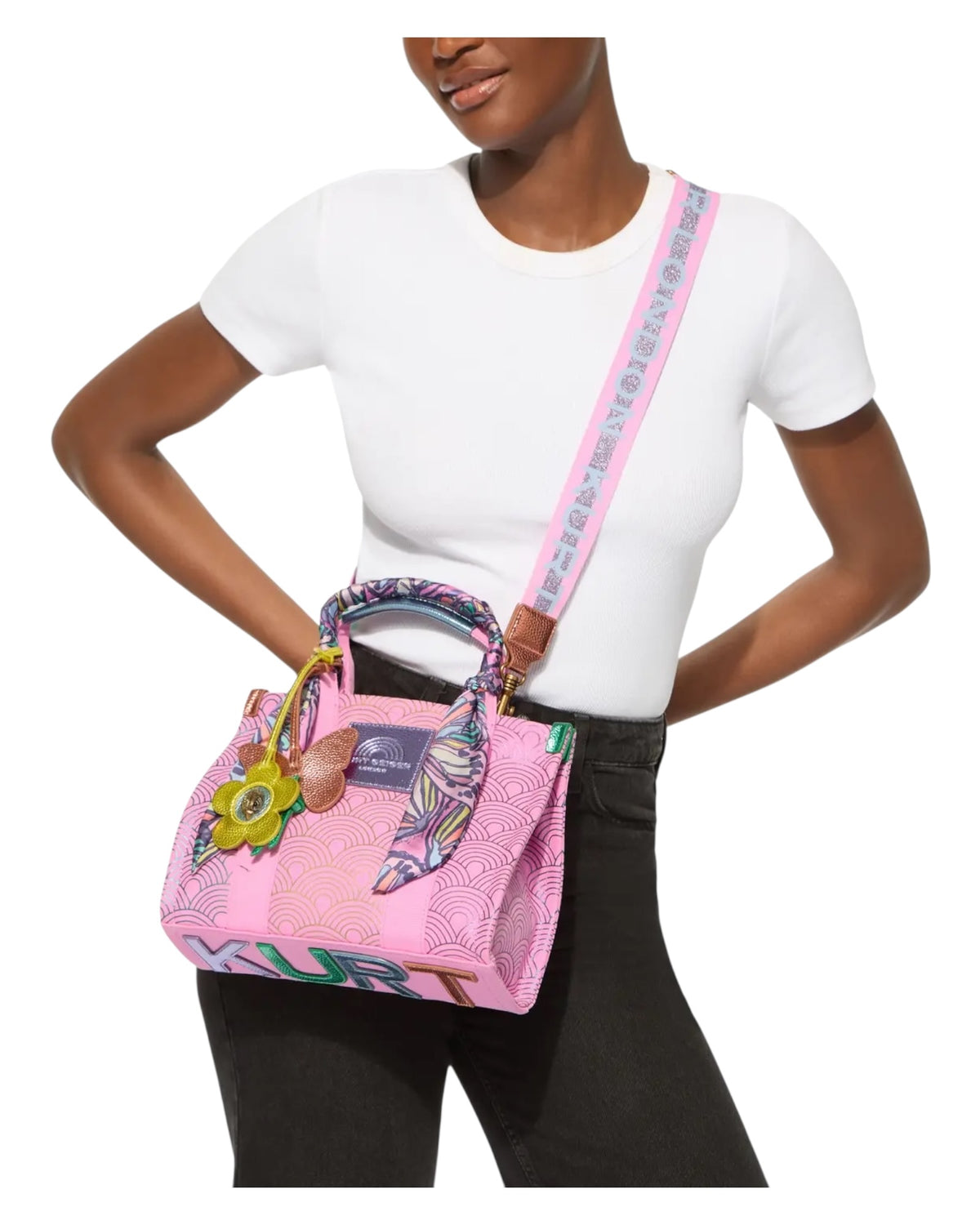 Τσάντα από ροζ καμβά SMALL SOUTHBANK TOTE