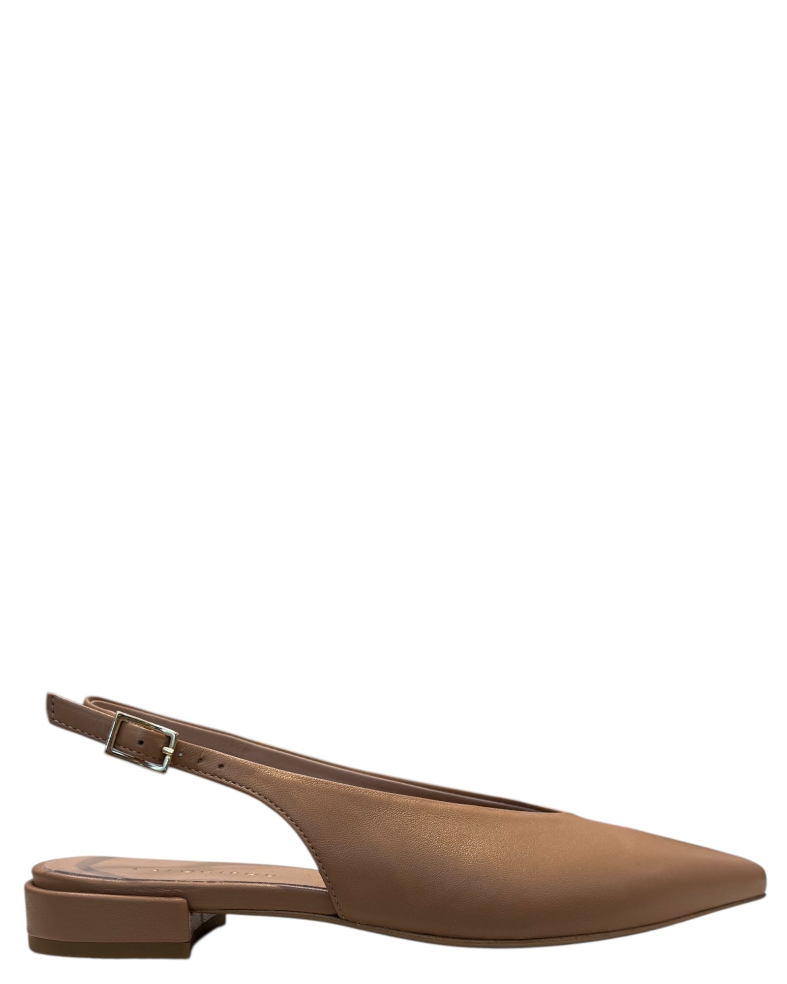Δερμάτινα sling back με μύτη PAULINE 35