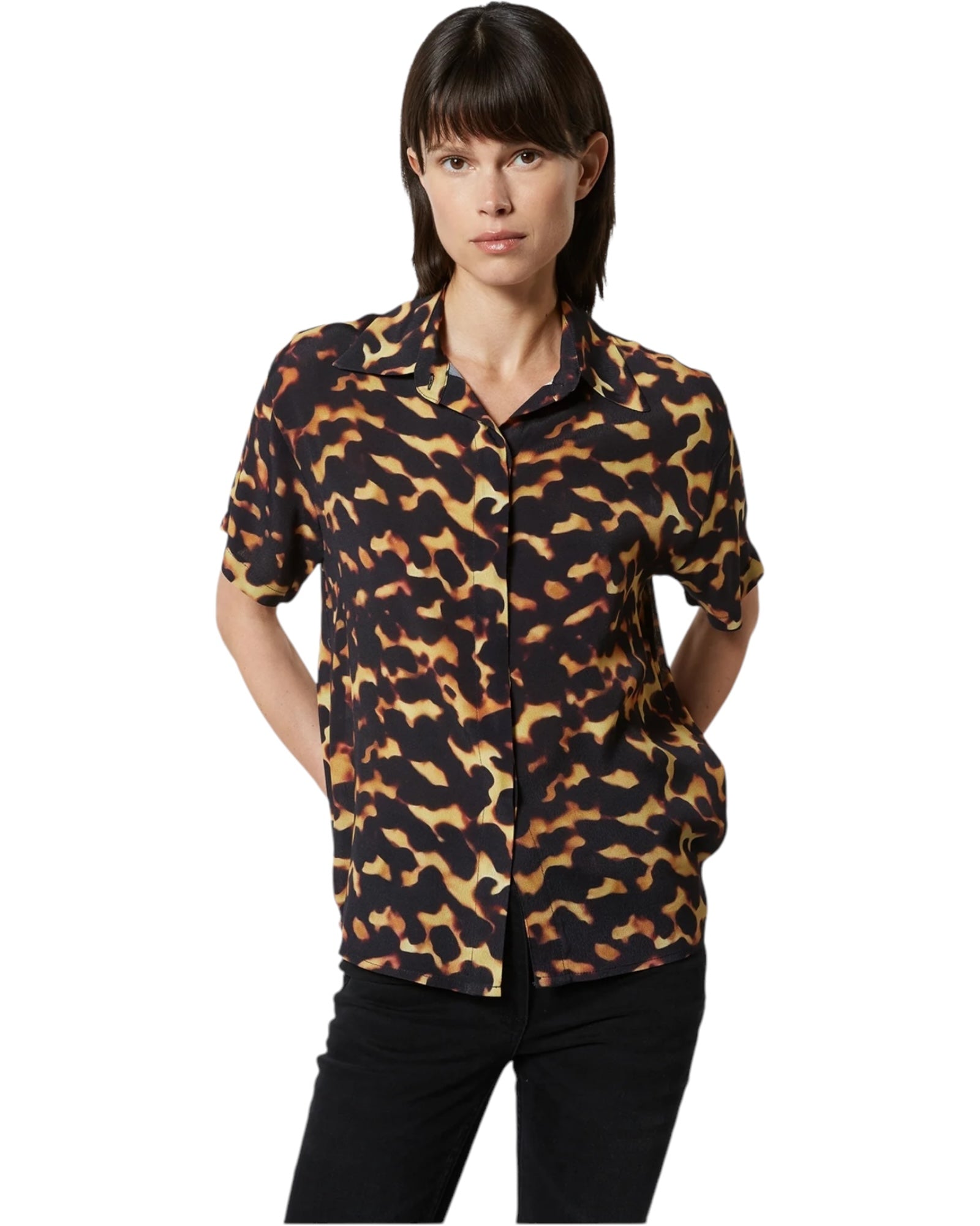 Animal Πουκάμισο με Κοντό Μανίκι