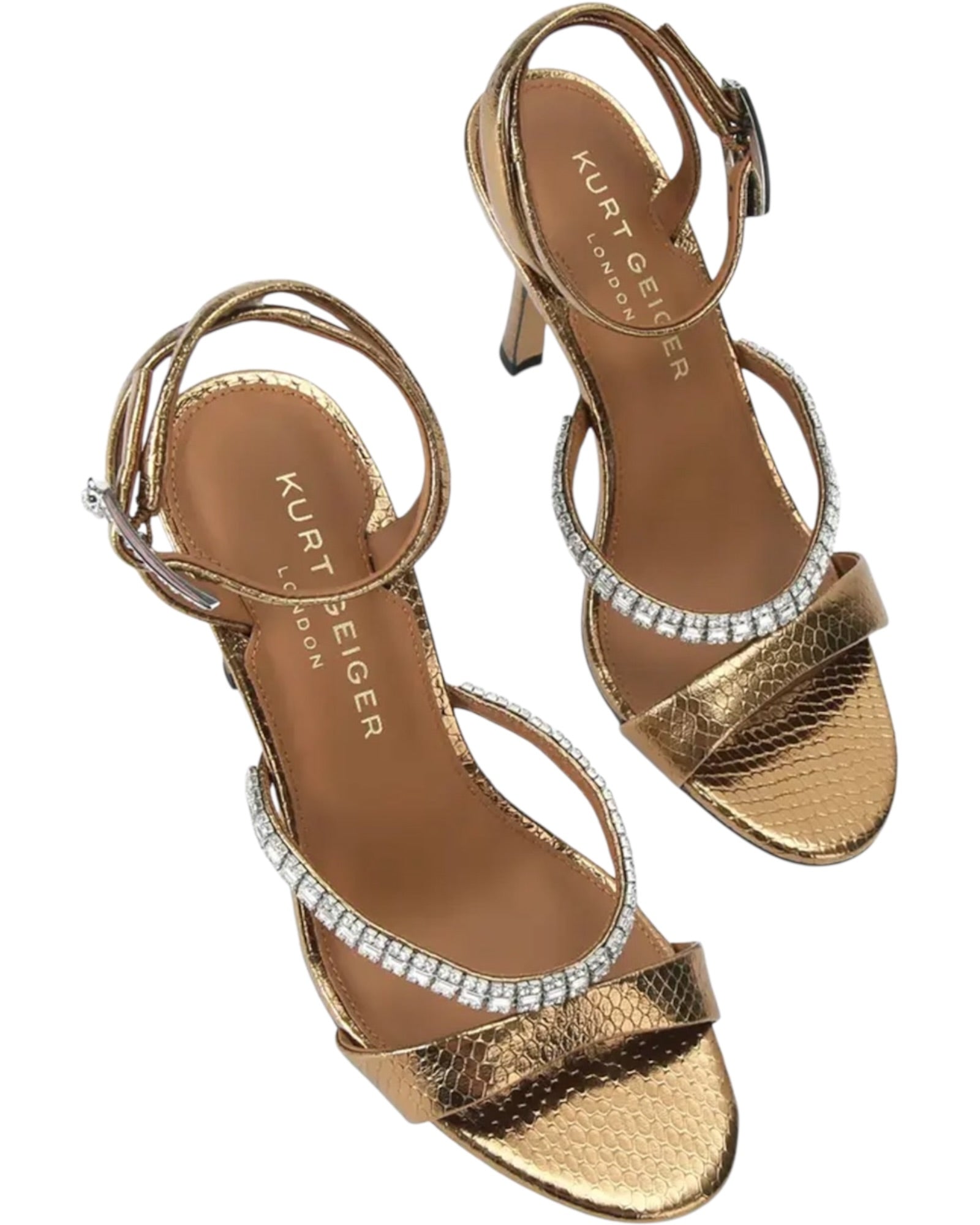 Πέδιλο με κρυστάλλινο λουράκι  CRYSTAL STRAP SANDAL 90
