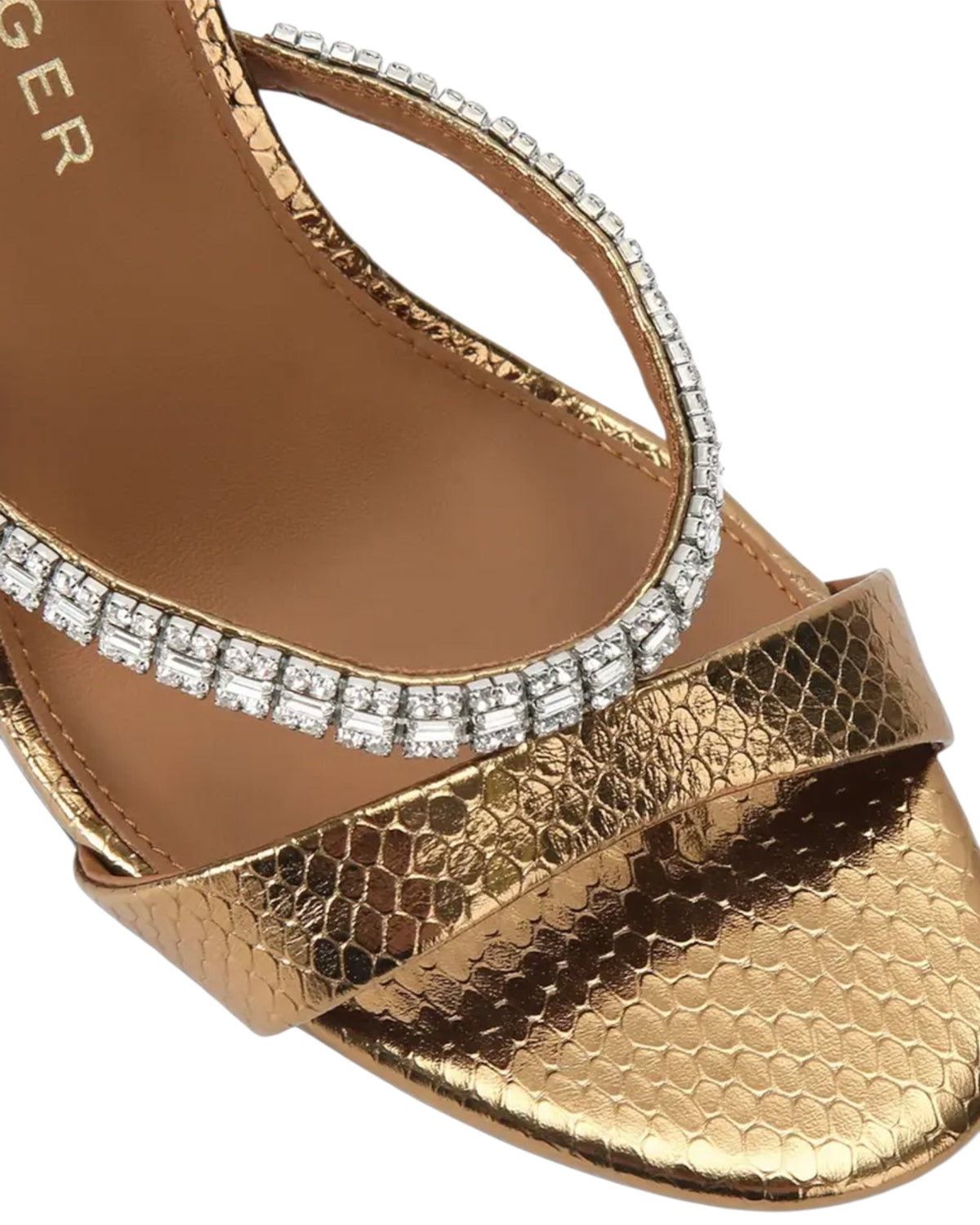 Πέδιλο με κρυστάλλινο λουράκι  CRYSTAL STRAP SANDAL 90
