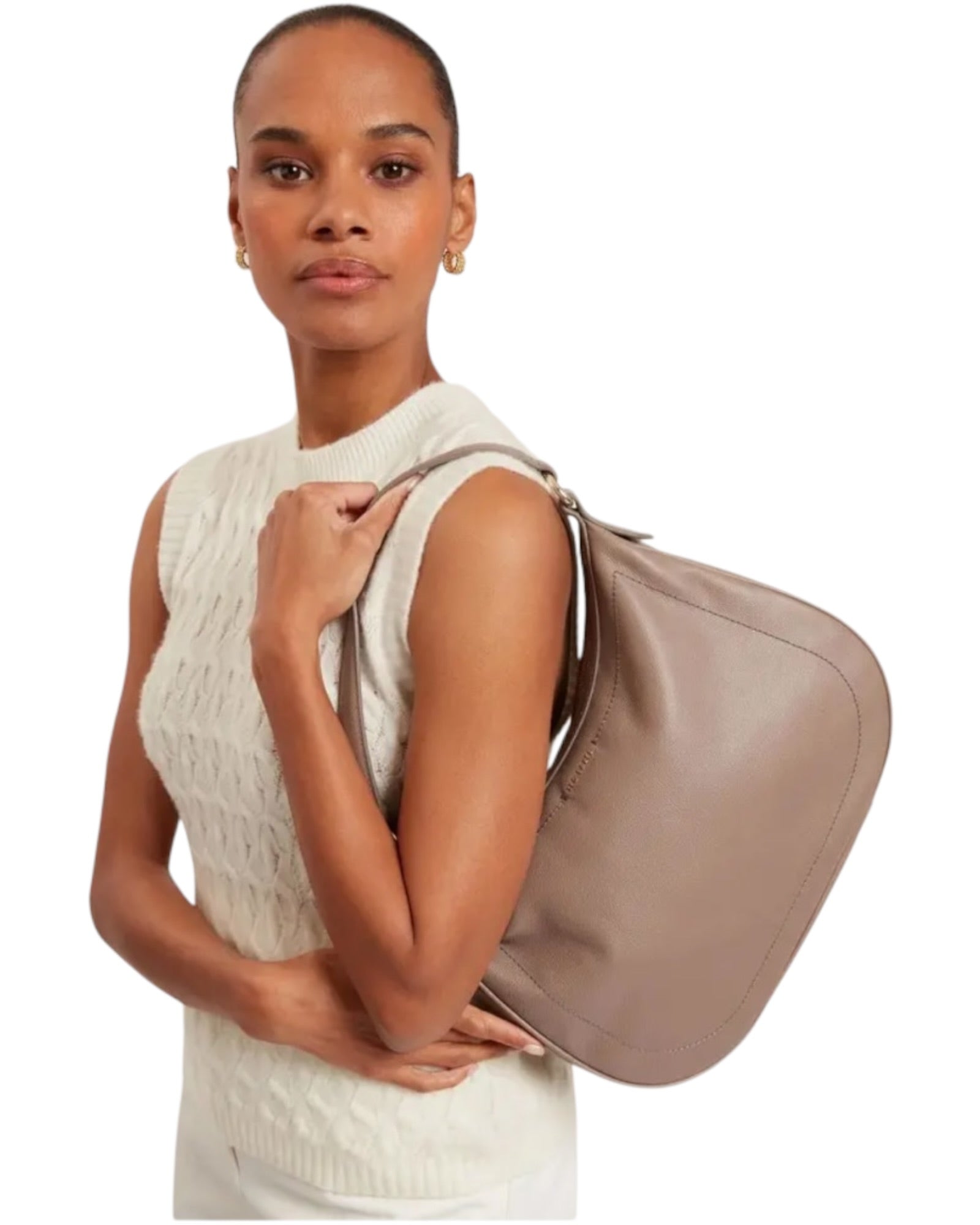 Δερμάτινη τσάντα ώμου LYSHIA Webbing Large