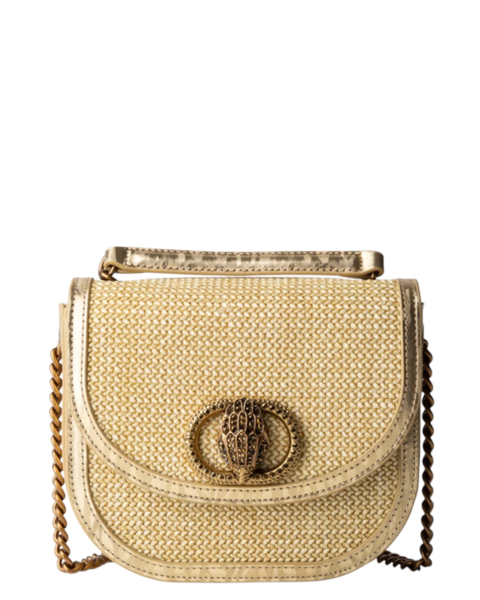Chelsea Saddle Bag – Raffia Edition