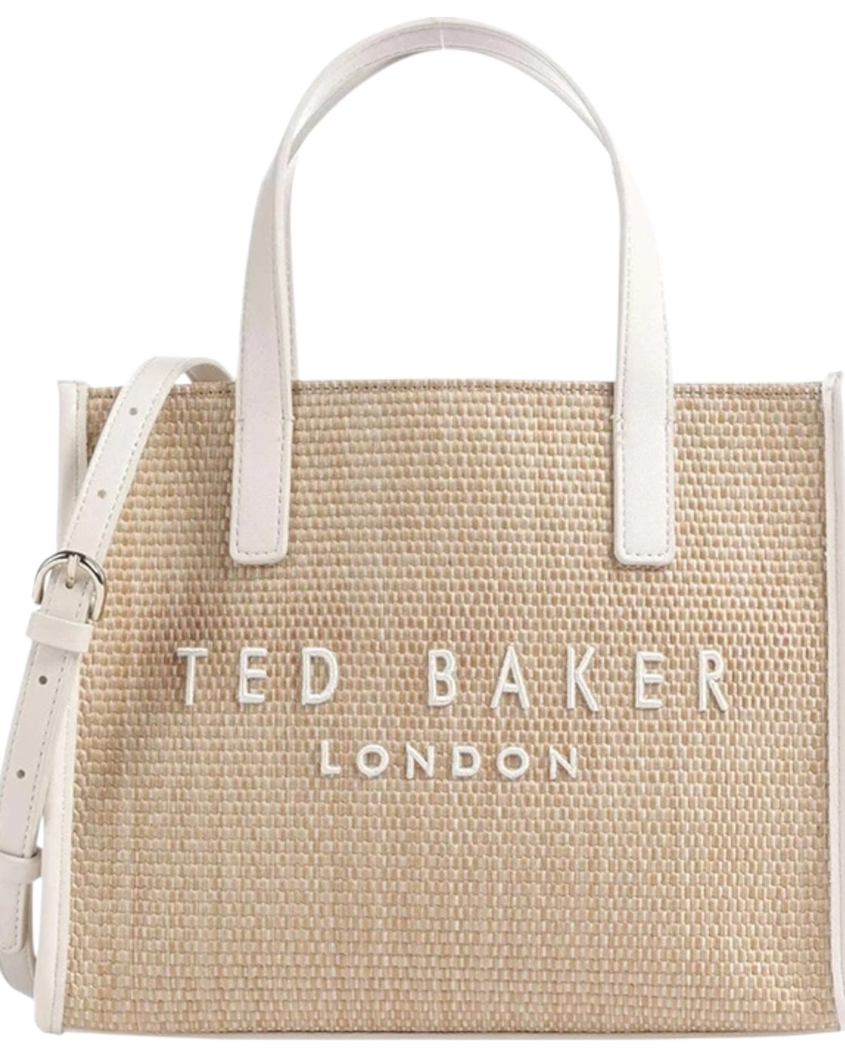 Τσάντα PAOLINA Faux Raffia Small Icon Bag