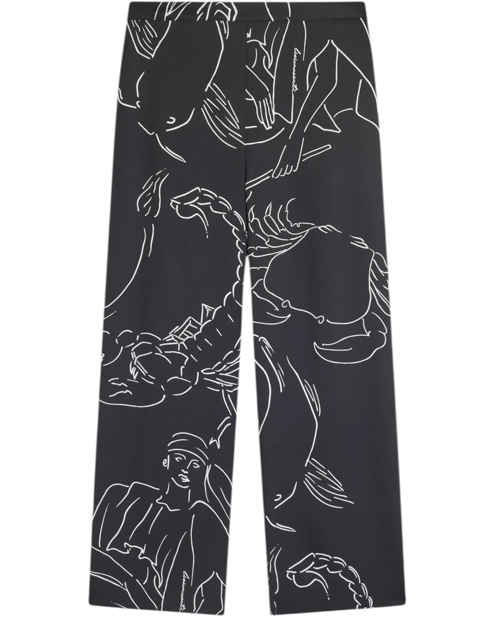 Παντελόνι zodiac print AMPIO