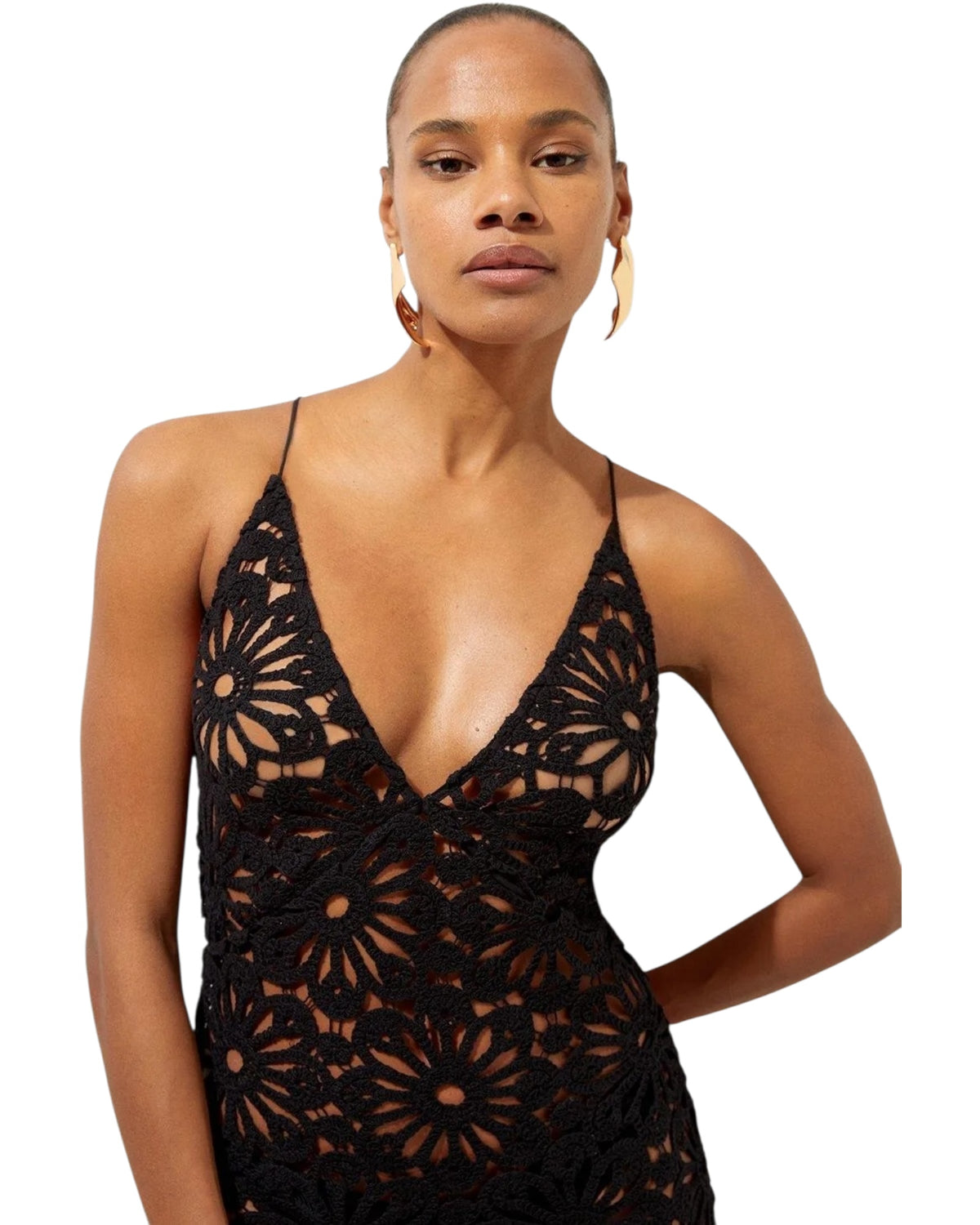 Maxi φόρεμα crochet