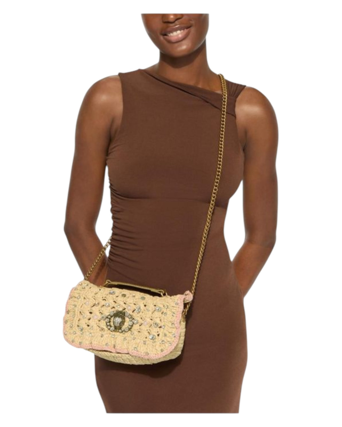 Τσάντα ώμου CHELSEA SM RUFFLE SH BAG