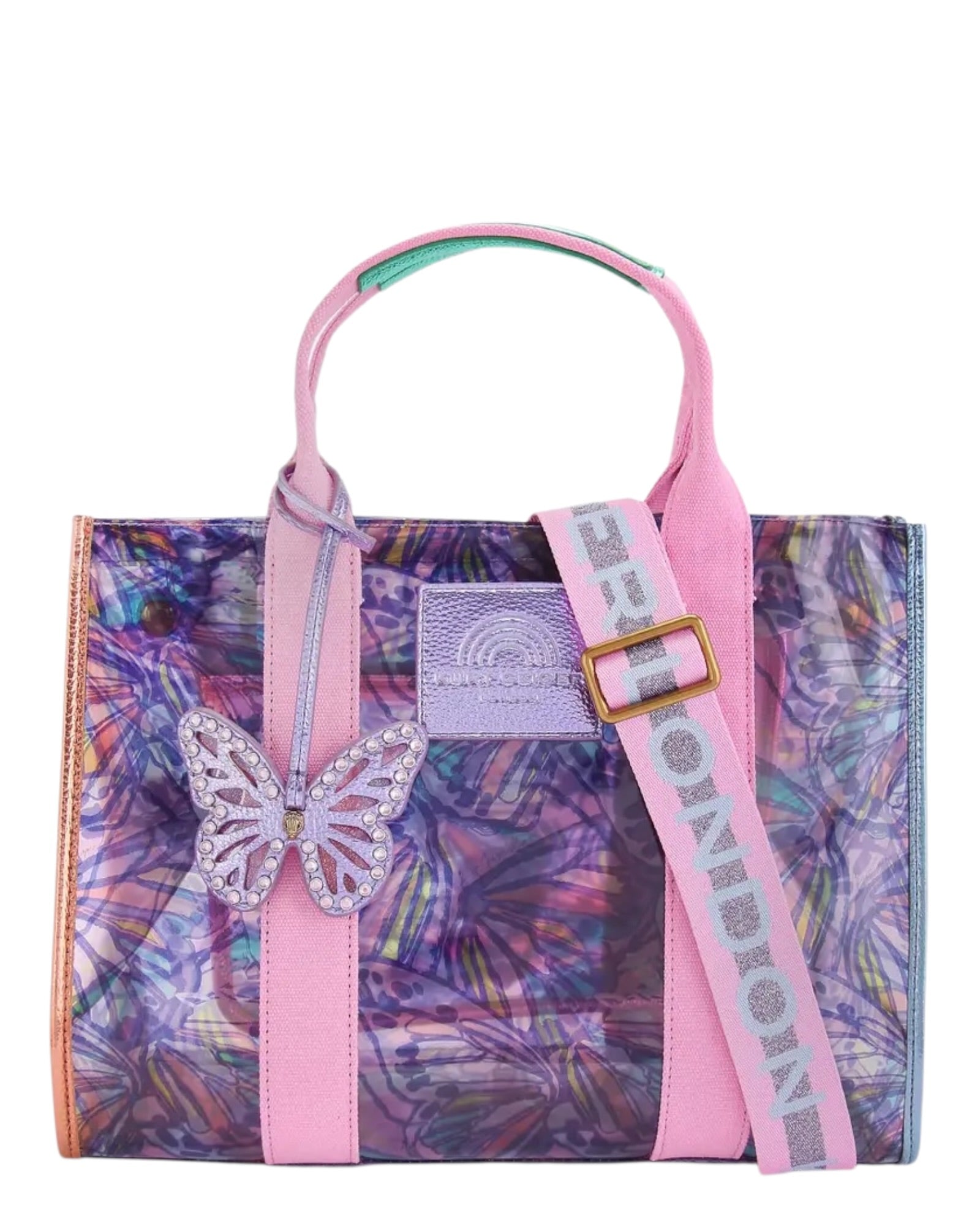 Τσάντα με τυπωμένο σχέδιο πεταλούδας VINYL  SOUTHBANK TOTE