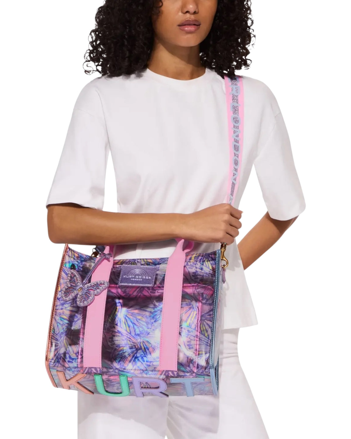 Τσάντα με τυπωμένο σχέδιο πεταλούδας VINYL  SOUTHBANK TOTE