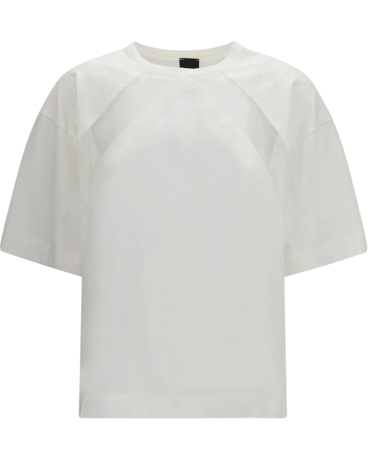T-shirt με λεπτομέρεια δαντέλα STEPHANIE
